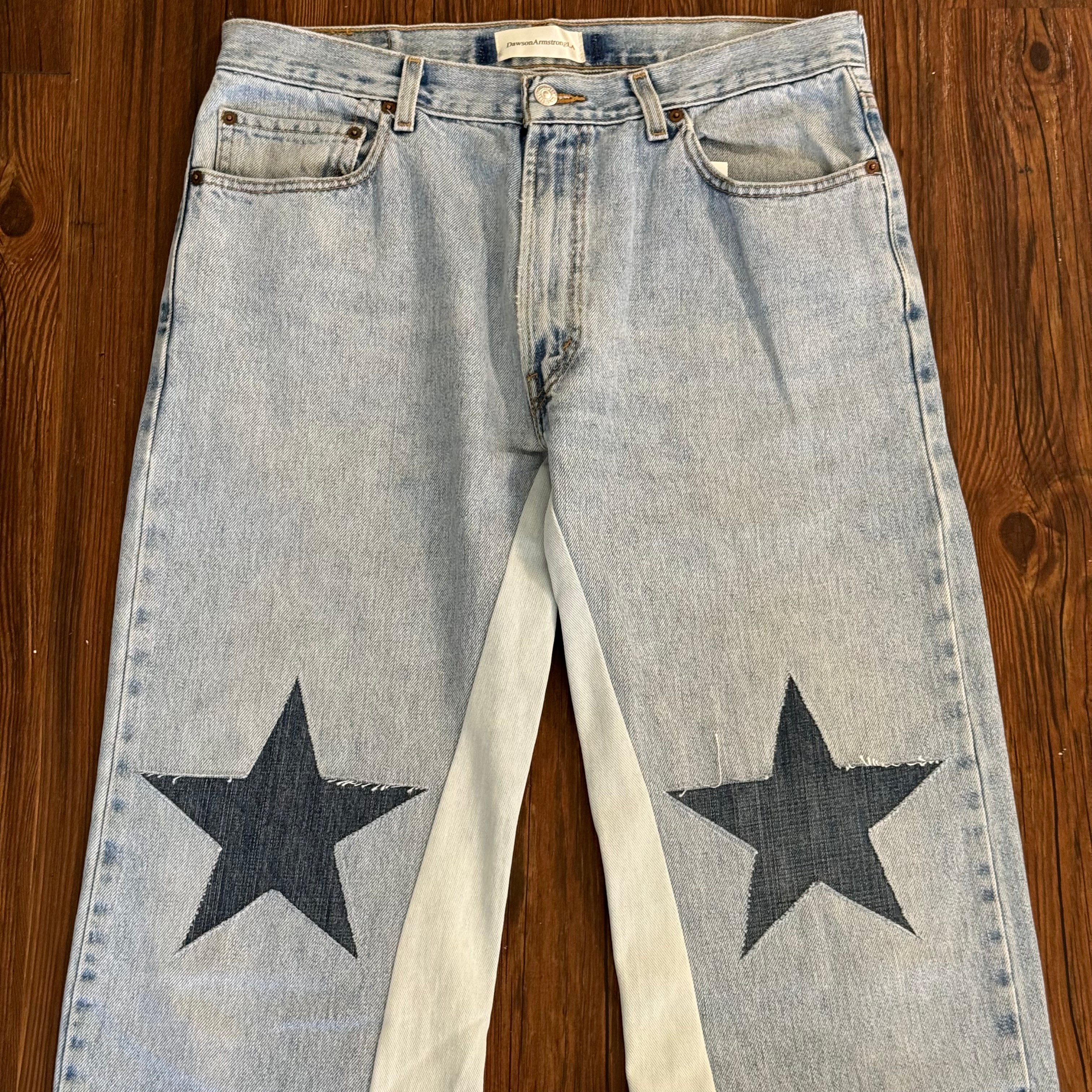 Denim Star Knee Jeans