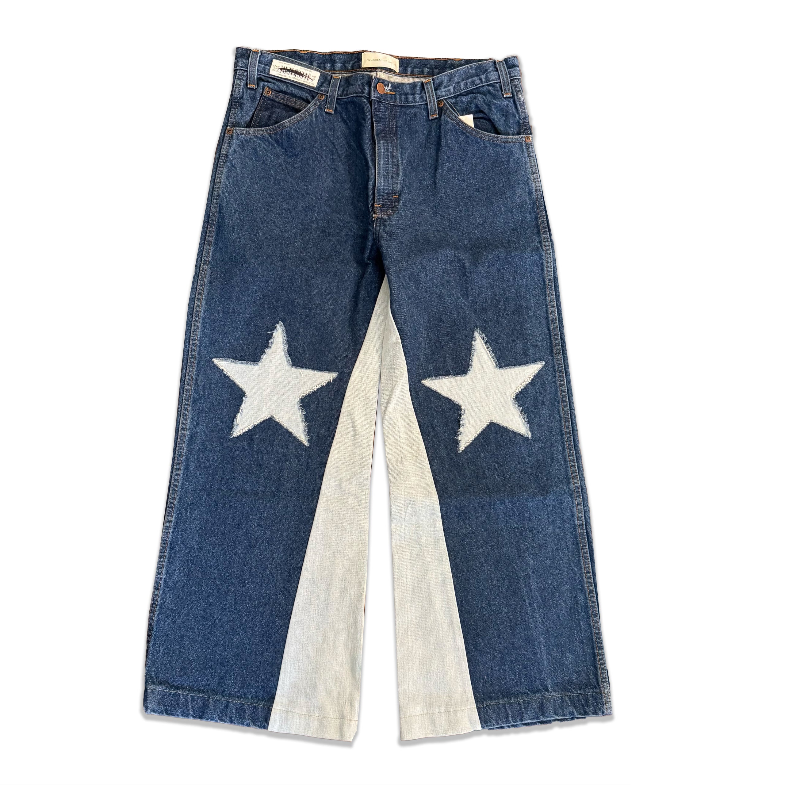 Denim Star Knee Jeans