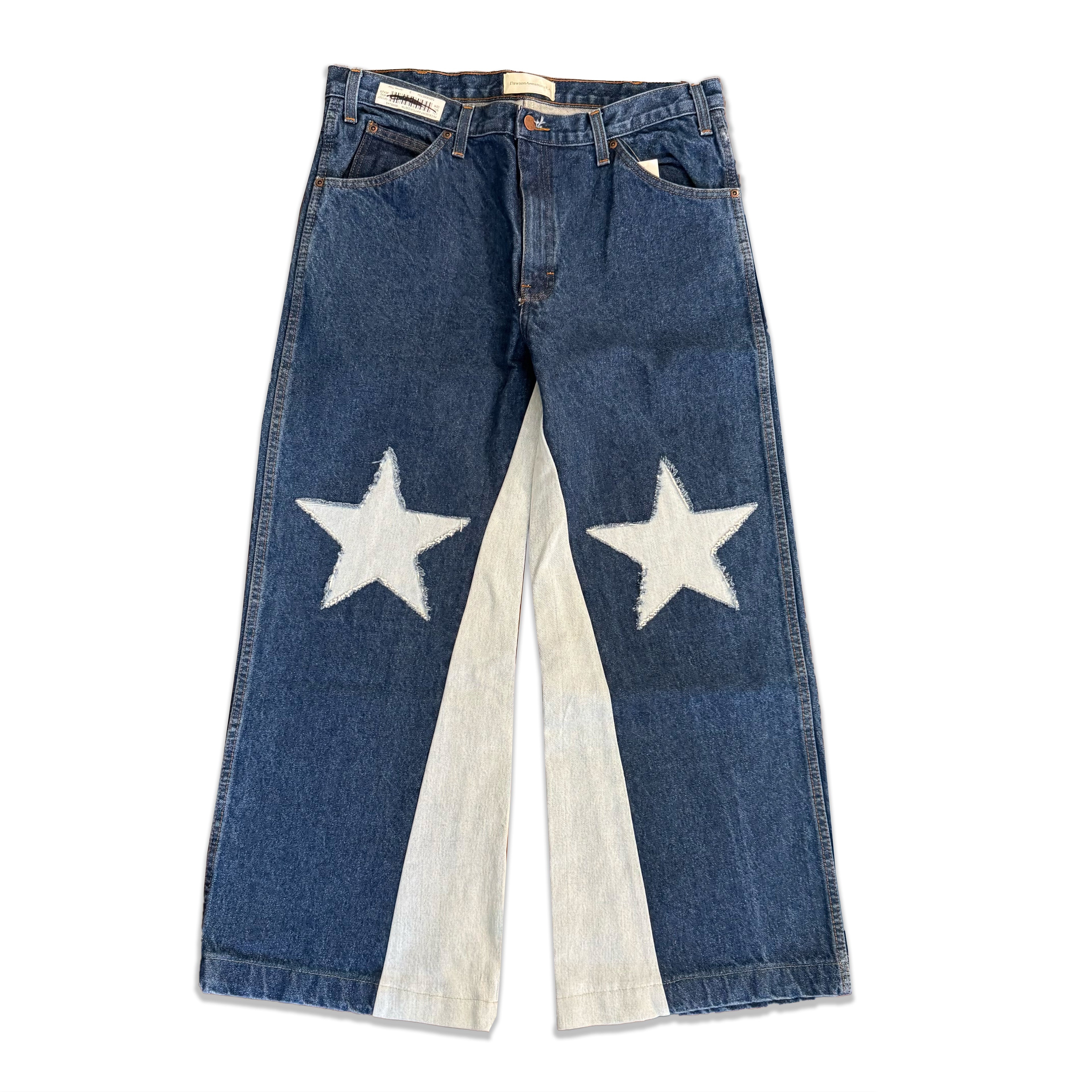 Denim Star Knee Jeans