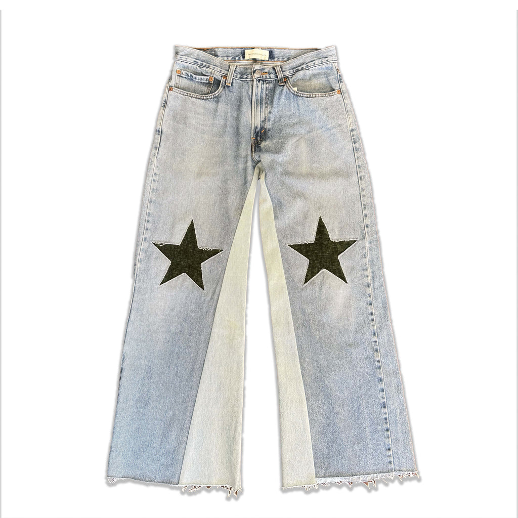 Vintage Levi's Green Star Knee Jeans