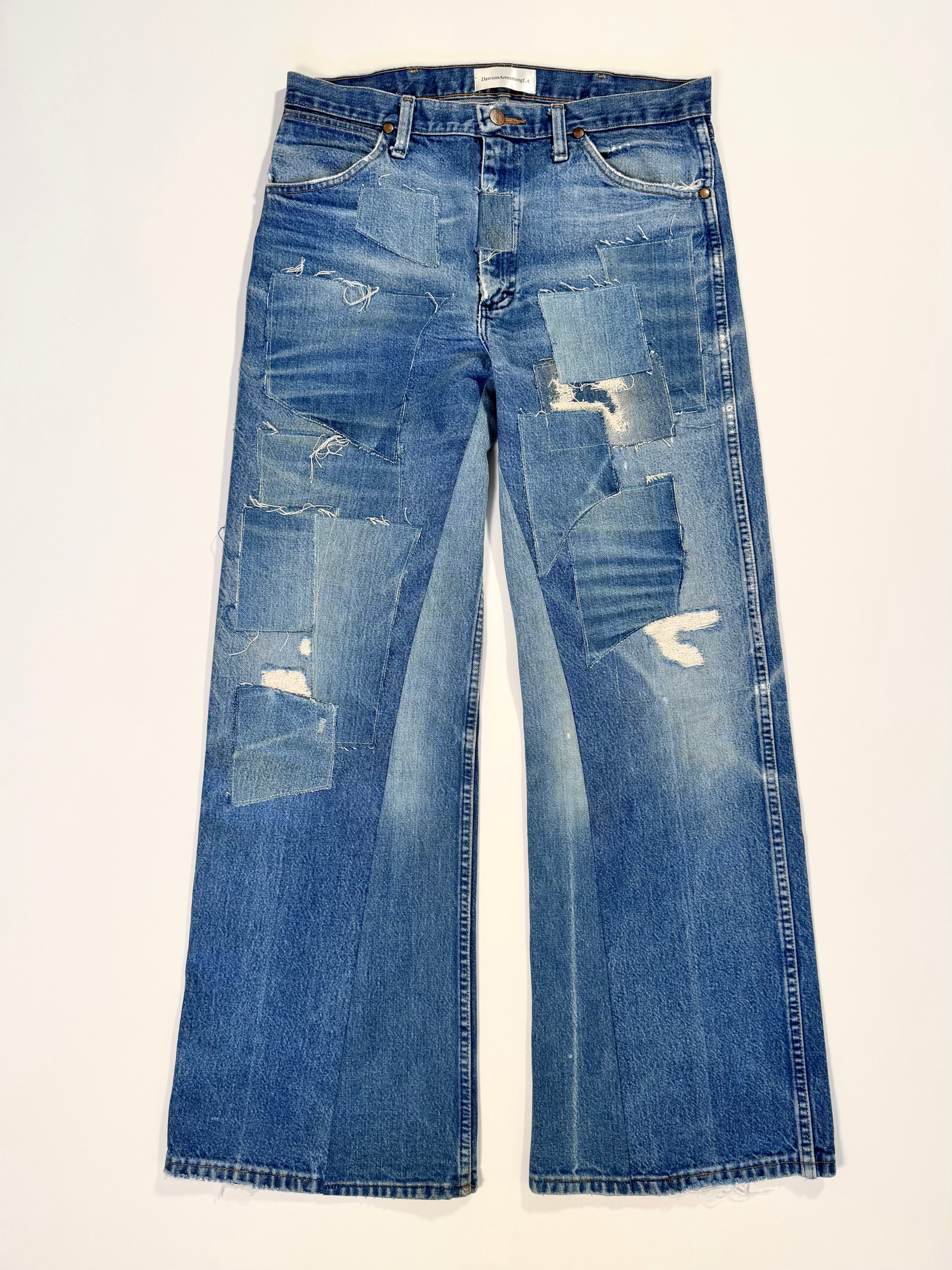 Repaired Patchwork Jeans (34x33)