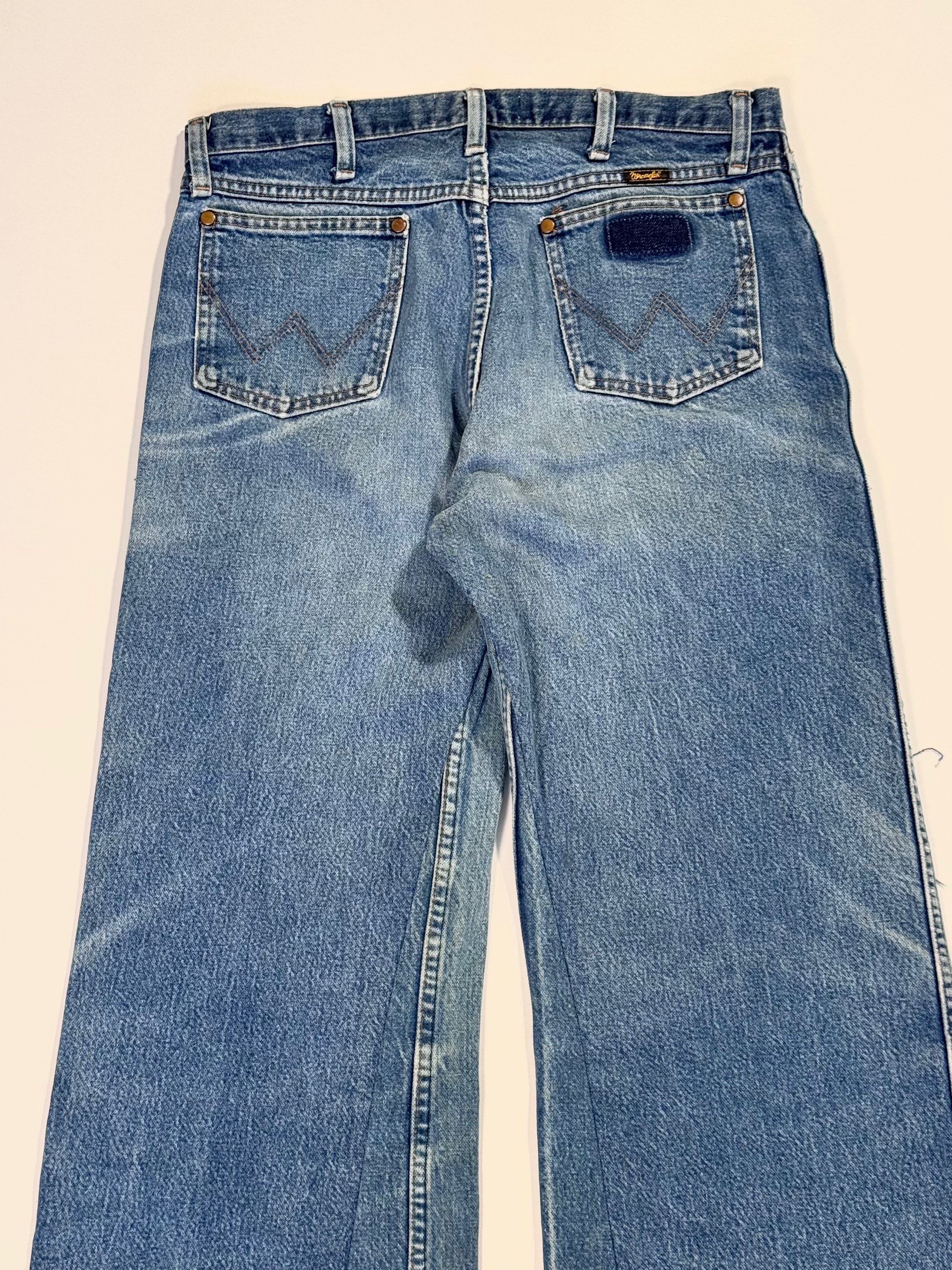 Repaired Patchwork Jeans (34x33)