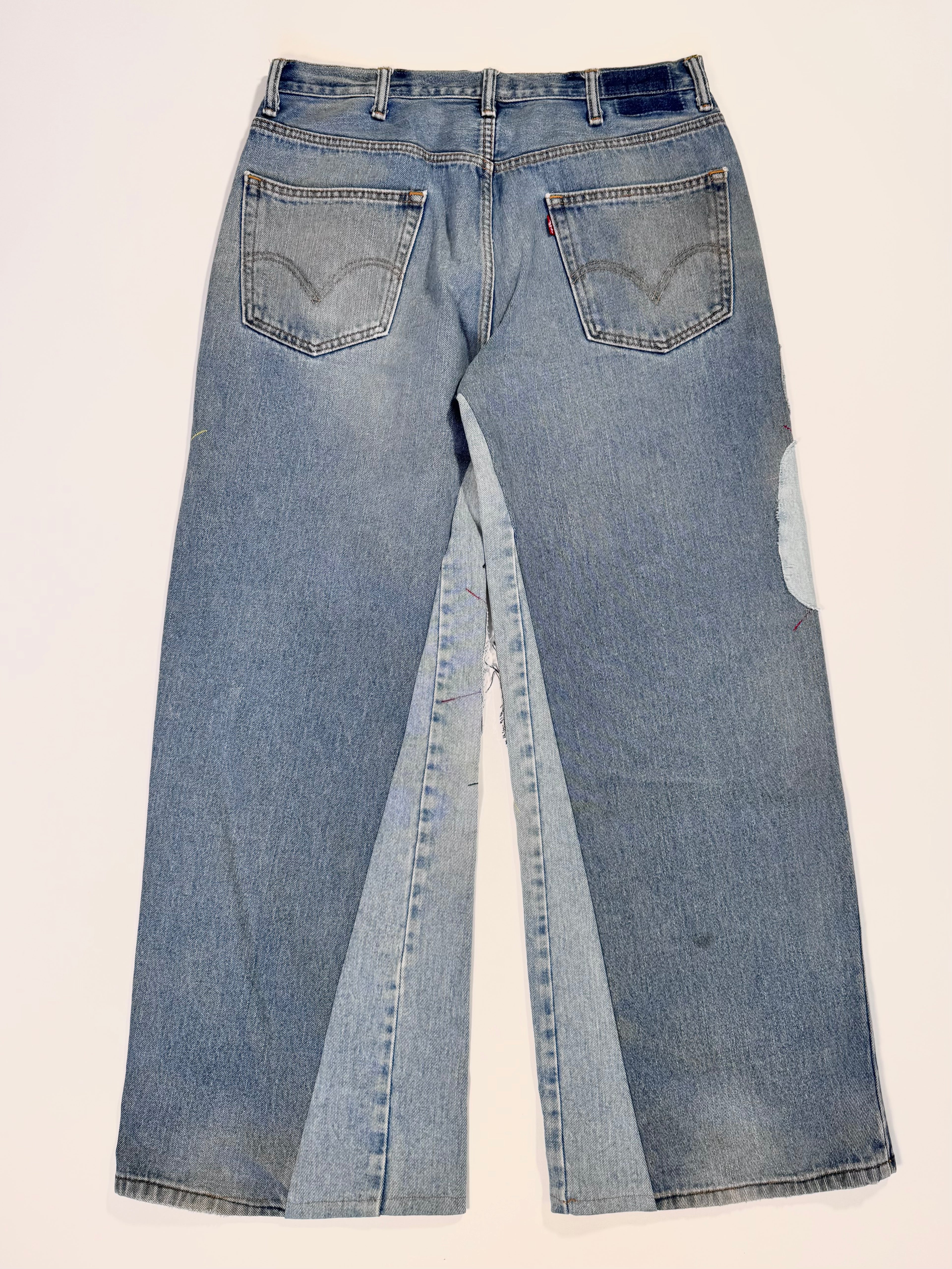 Circle Patchwork Jeans (36x32)