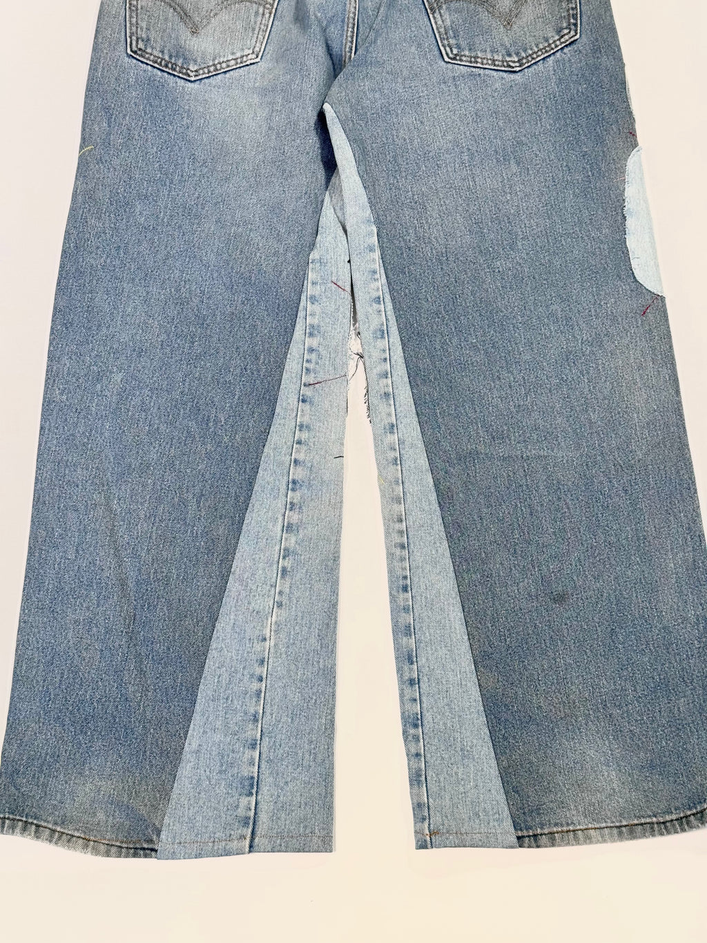 Circle Patchwork Jeans (36x32)