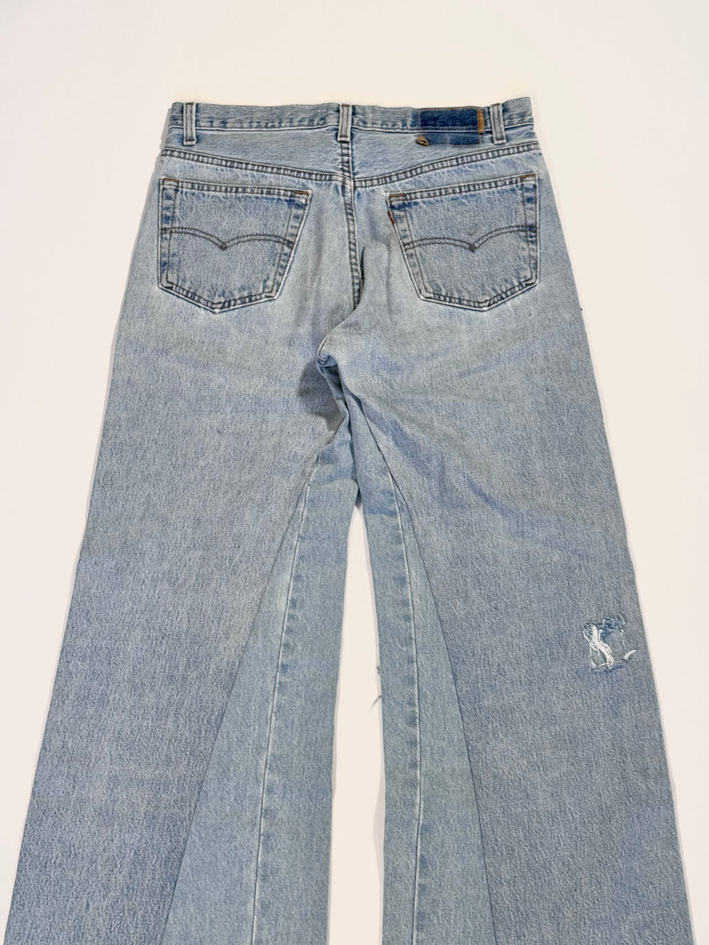 Light Wash Patchwork Jeans (32x33)