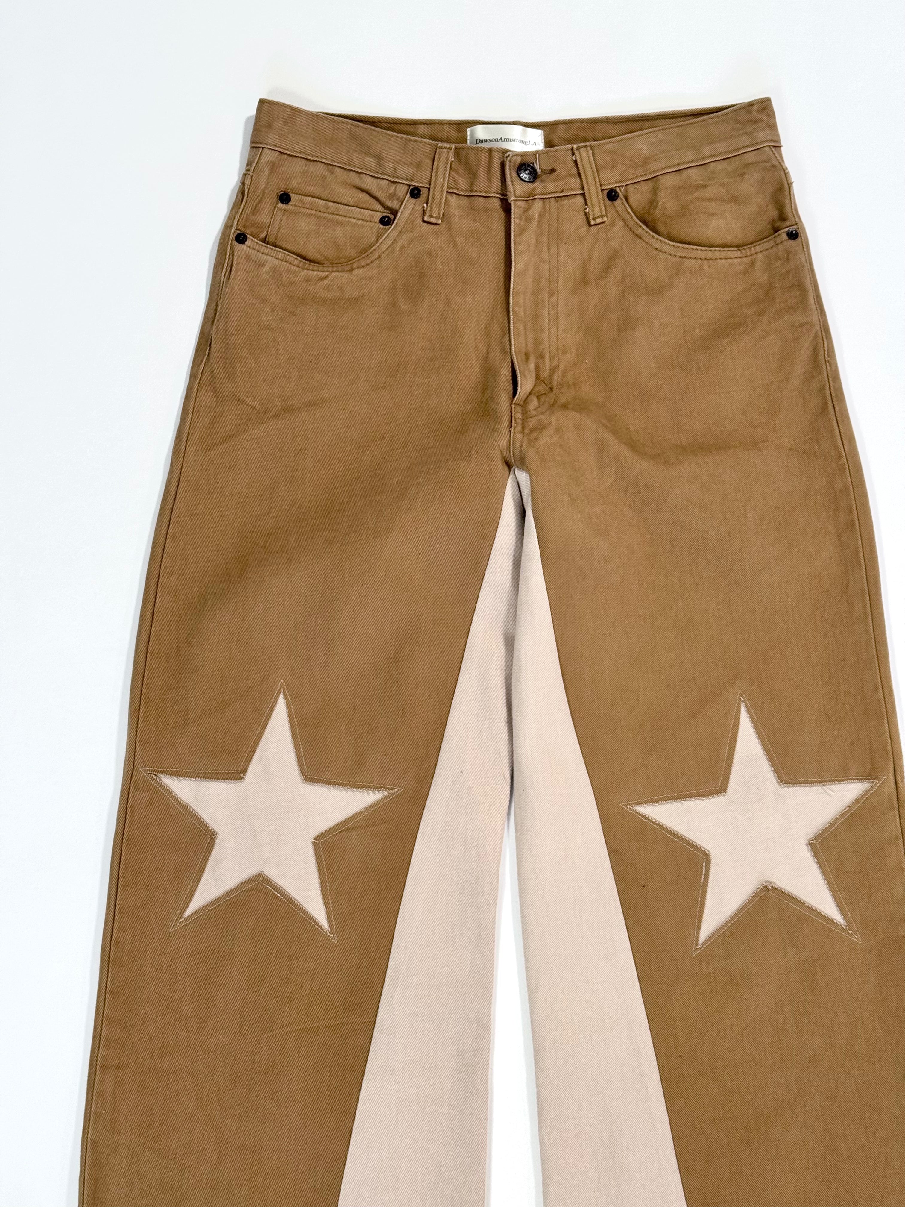 Tan Star Knee Pants (32x32)