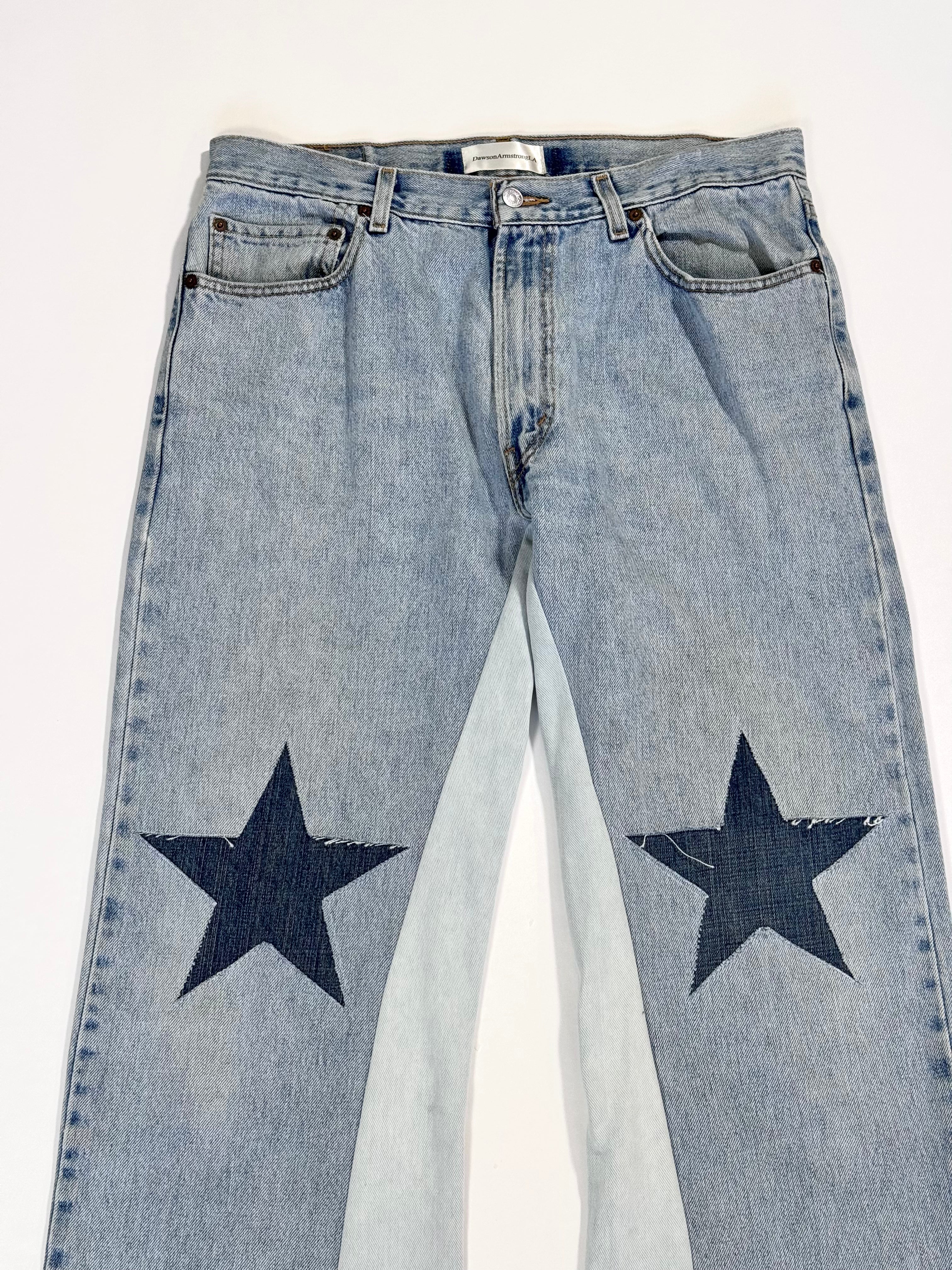 Denim Star Knee Jeans (36x32)