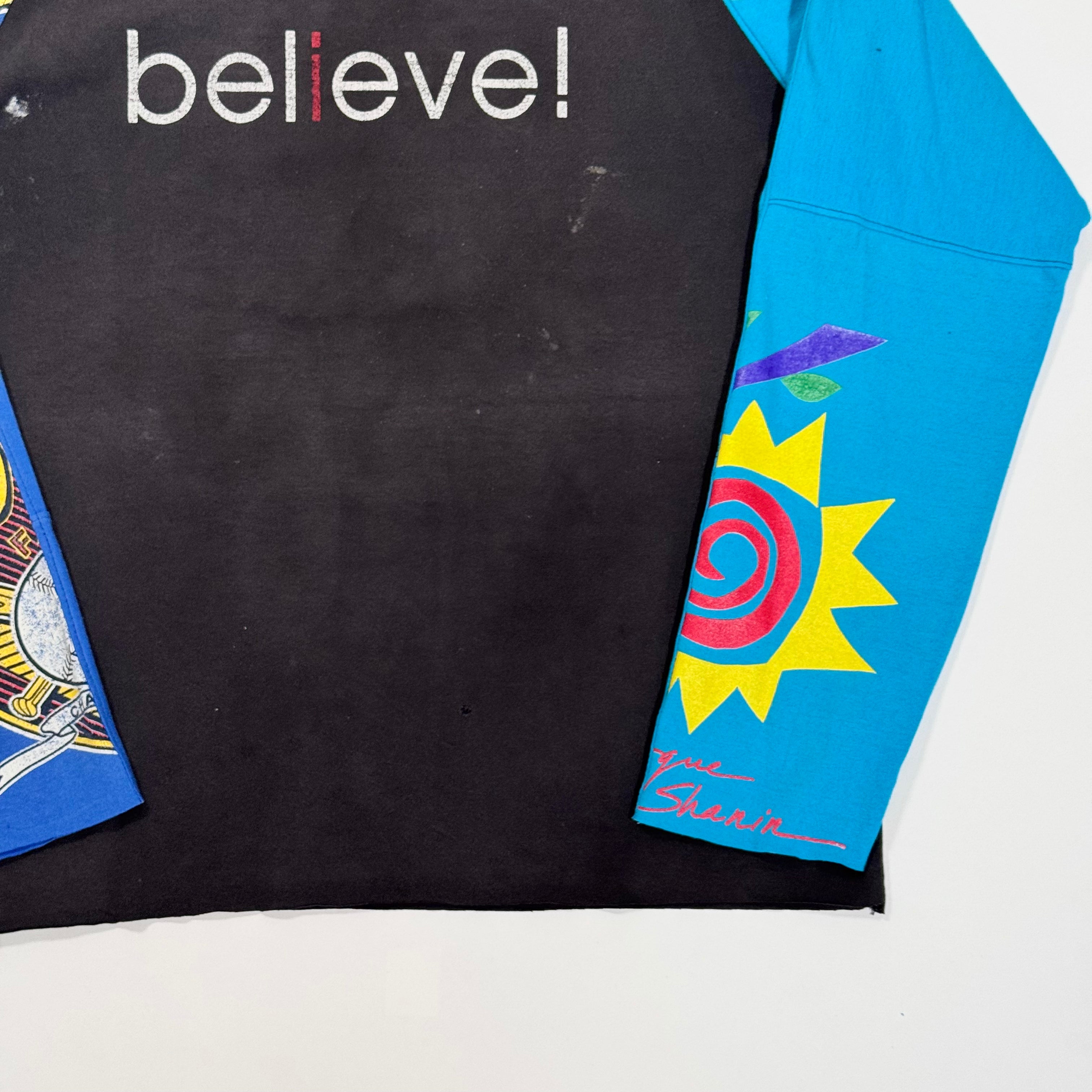 Deconstructed Raglan T Shirt (Large)