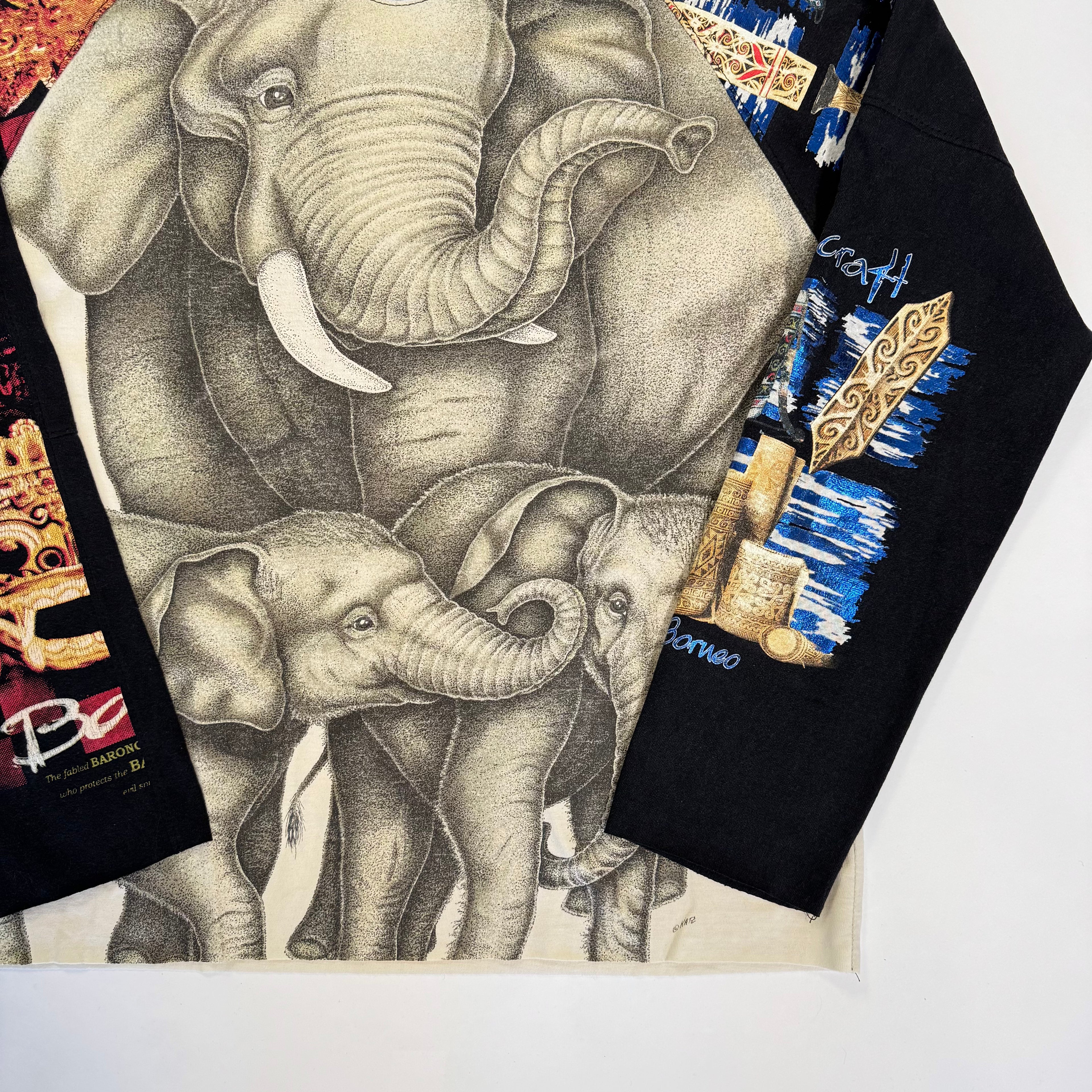 Deconstructed Raglan T Shirt (Medium)