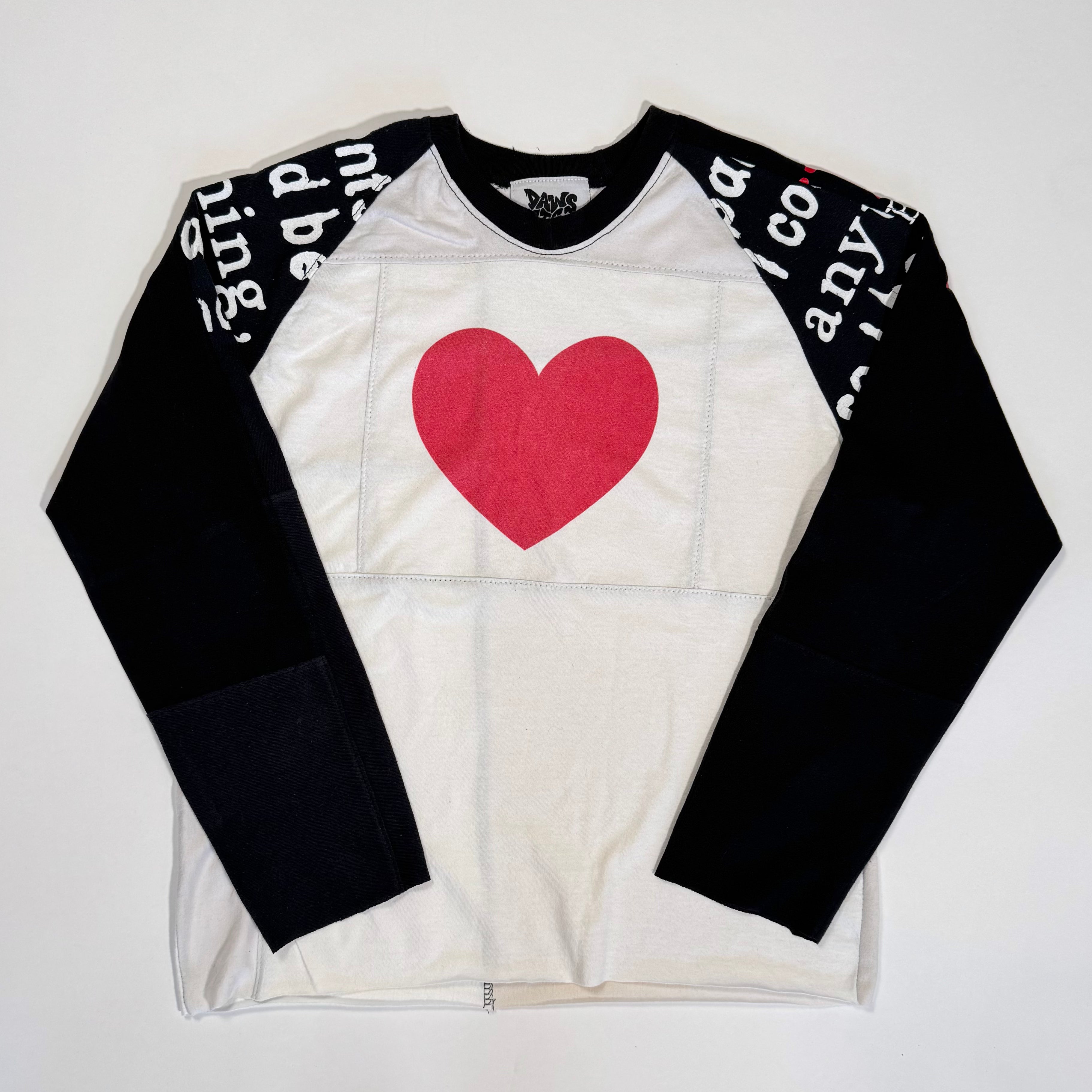 Deconstructed Raglan T Shirt (Small)