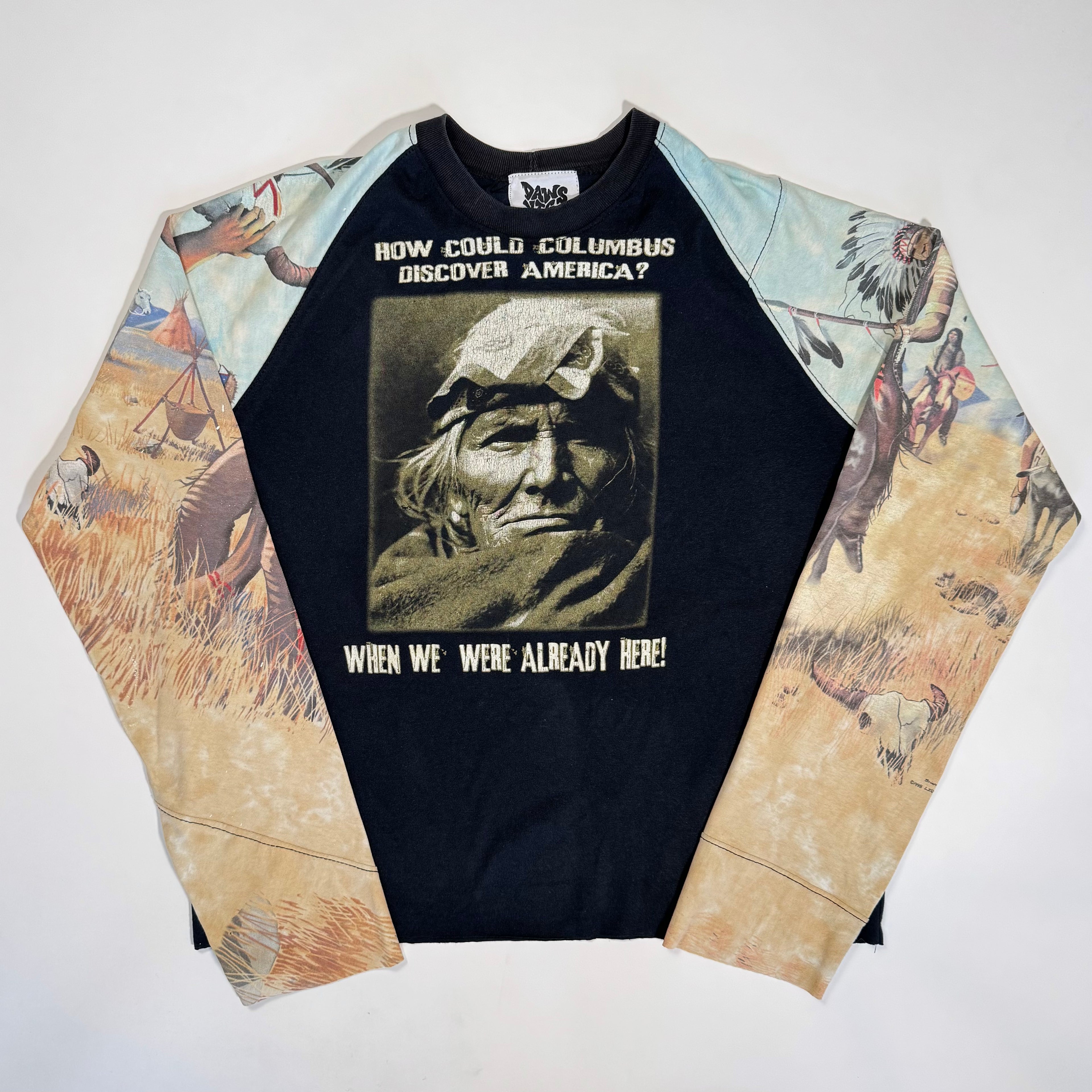 Deconstructed Raglan T Shirt (Large)