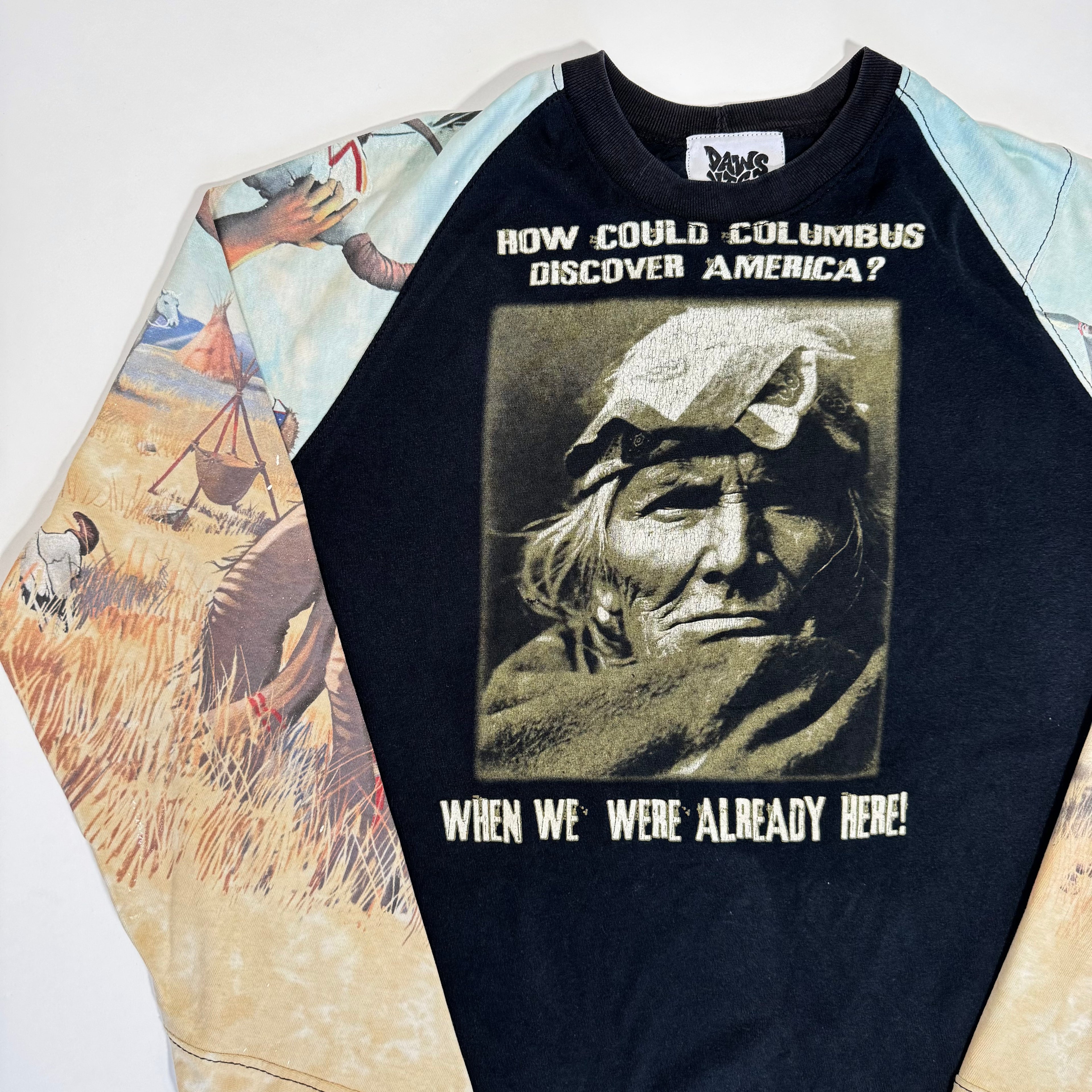 Deconstructed Raglan T Shirt (Large)