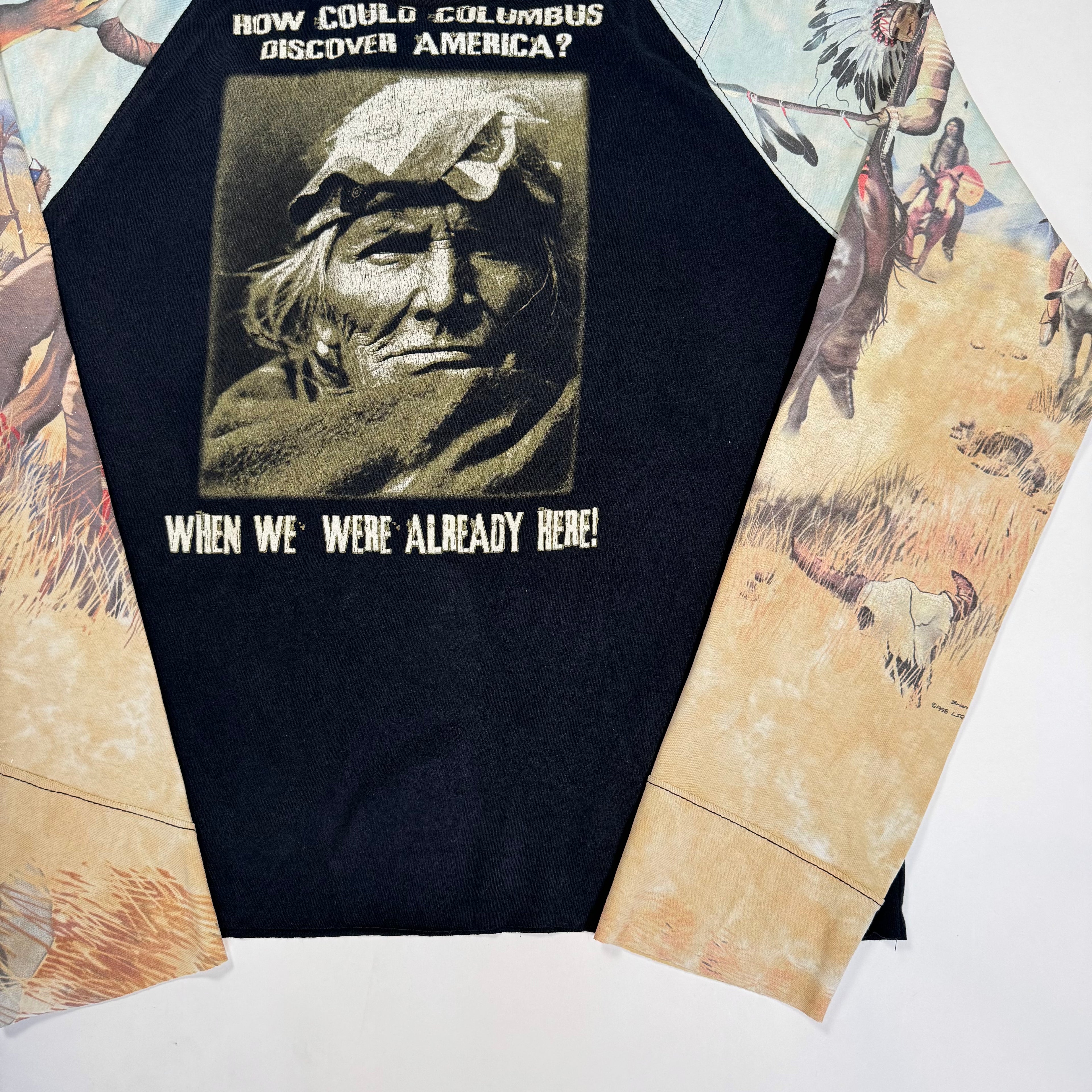 Deconstructed Raglan T Shirt (Large)