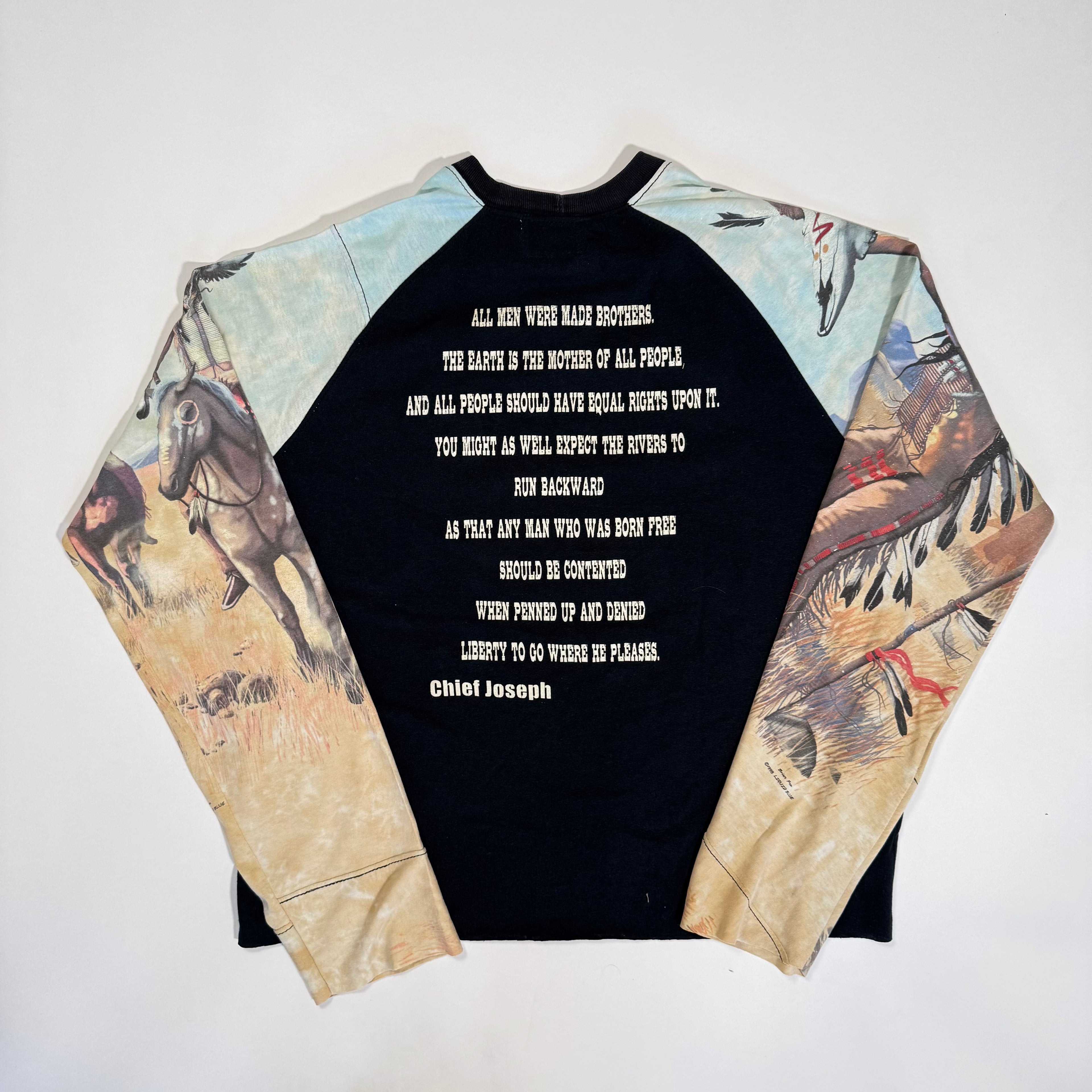 Deconstructed Raglan T Shirt (Large)