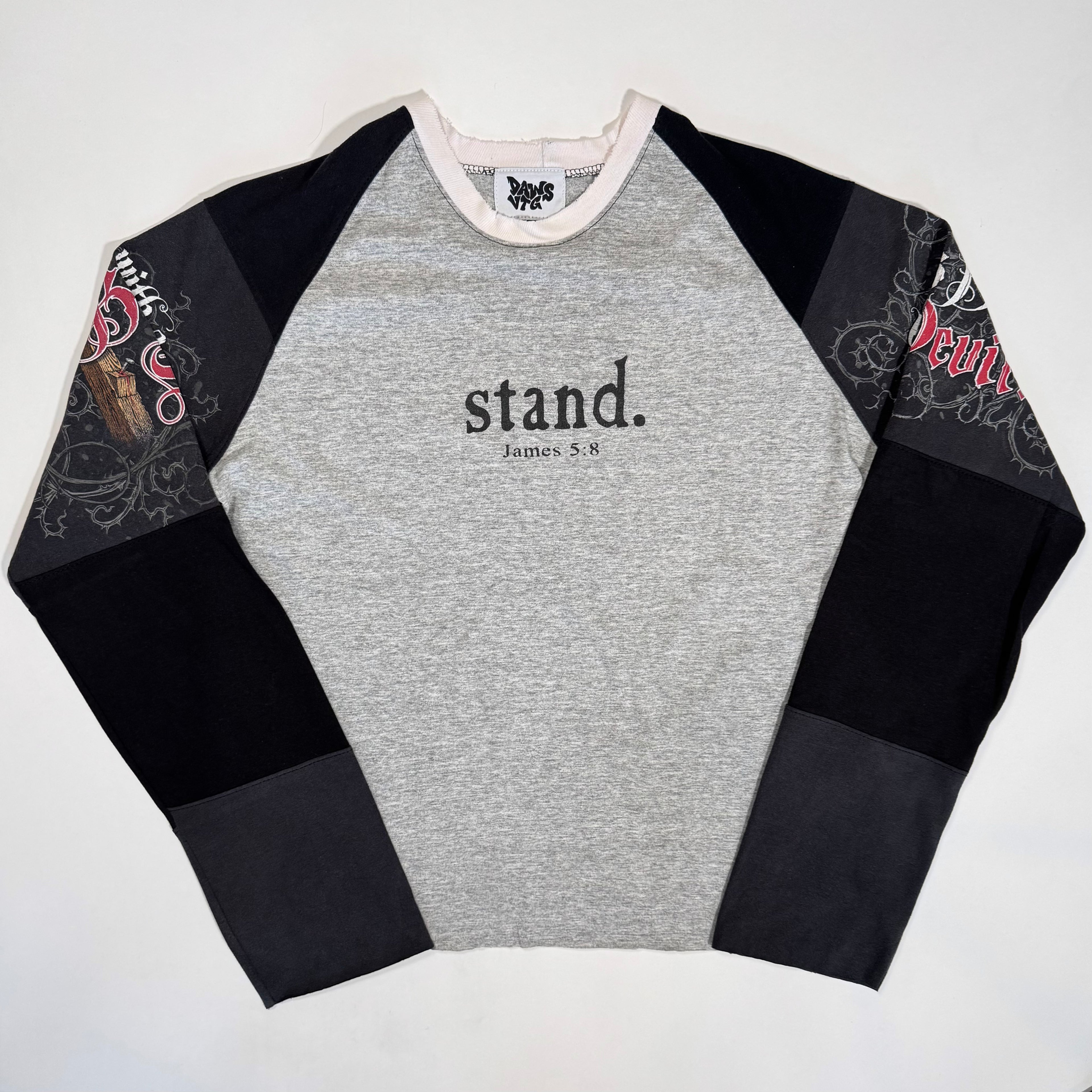 Deconstructed Raglan T Shirt (Large)