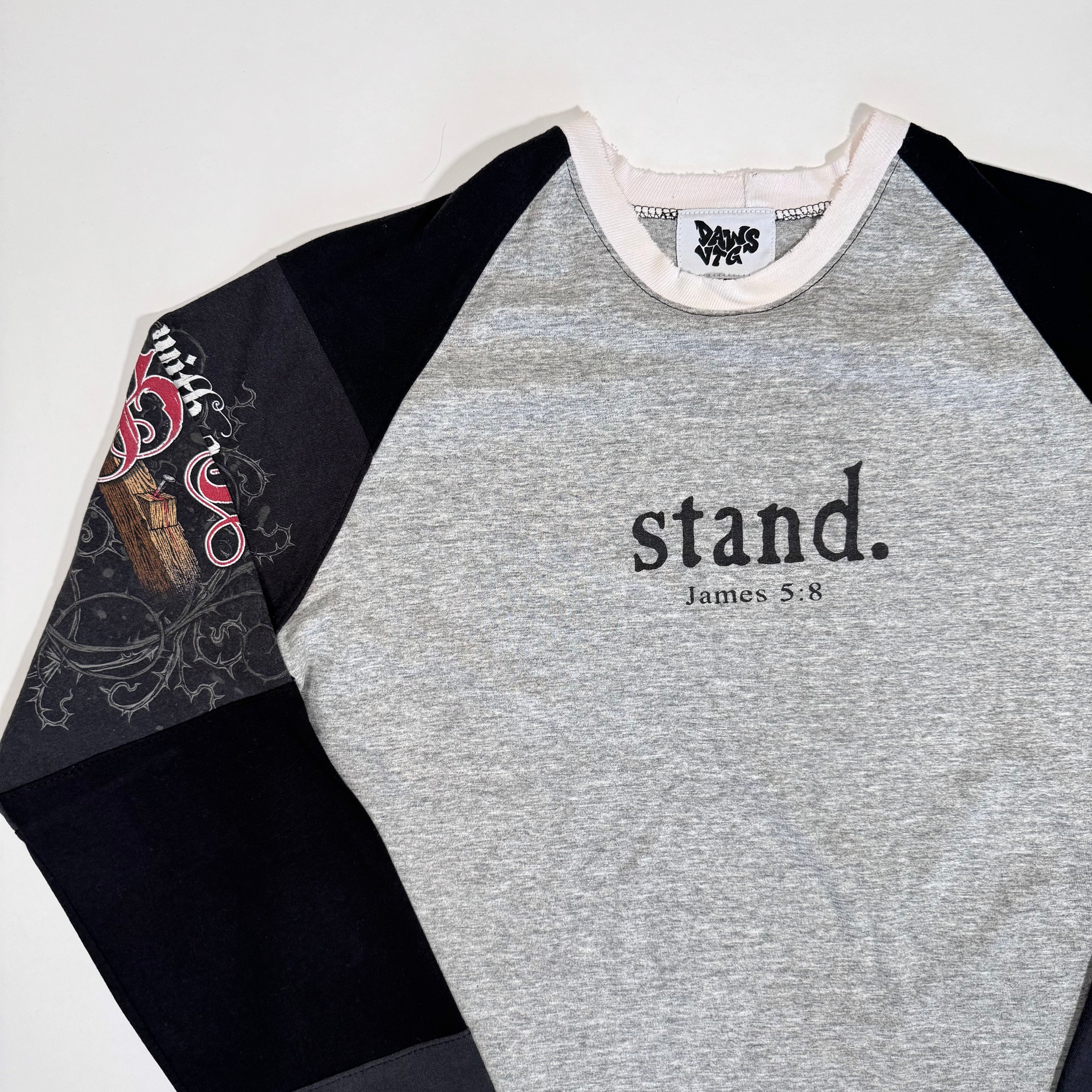 Deconstructed Raglan T Shirt (Large)