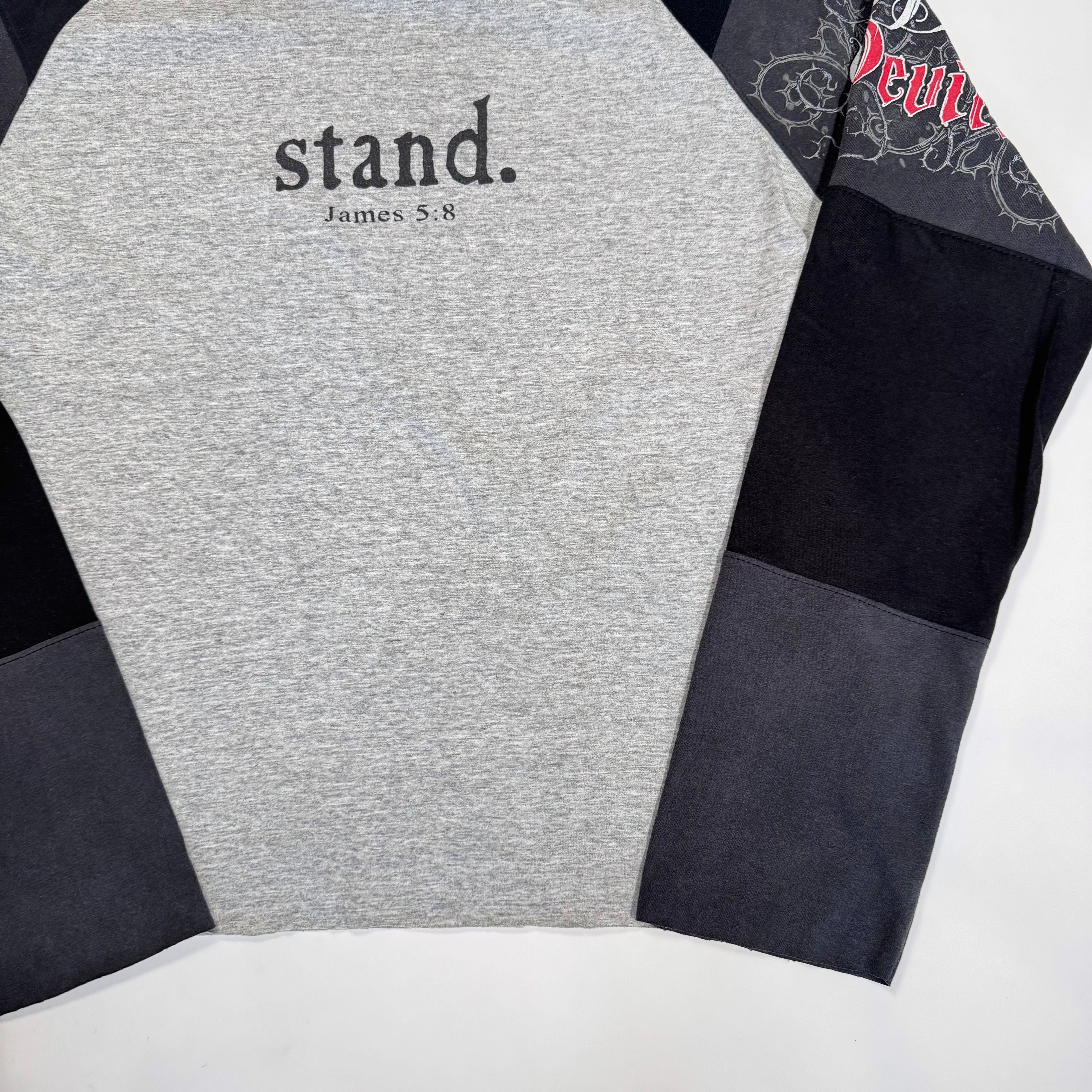 Deconstructed Raglan T Shirt (Large)