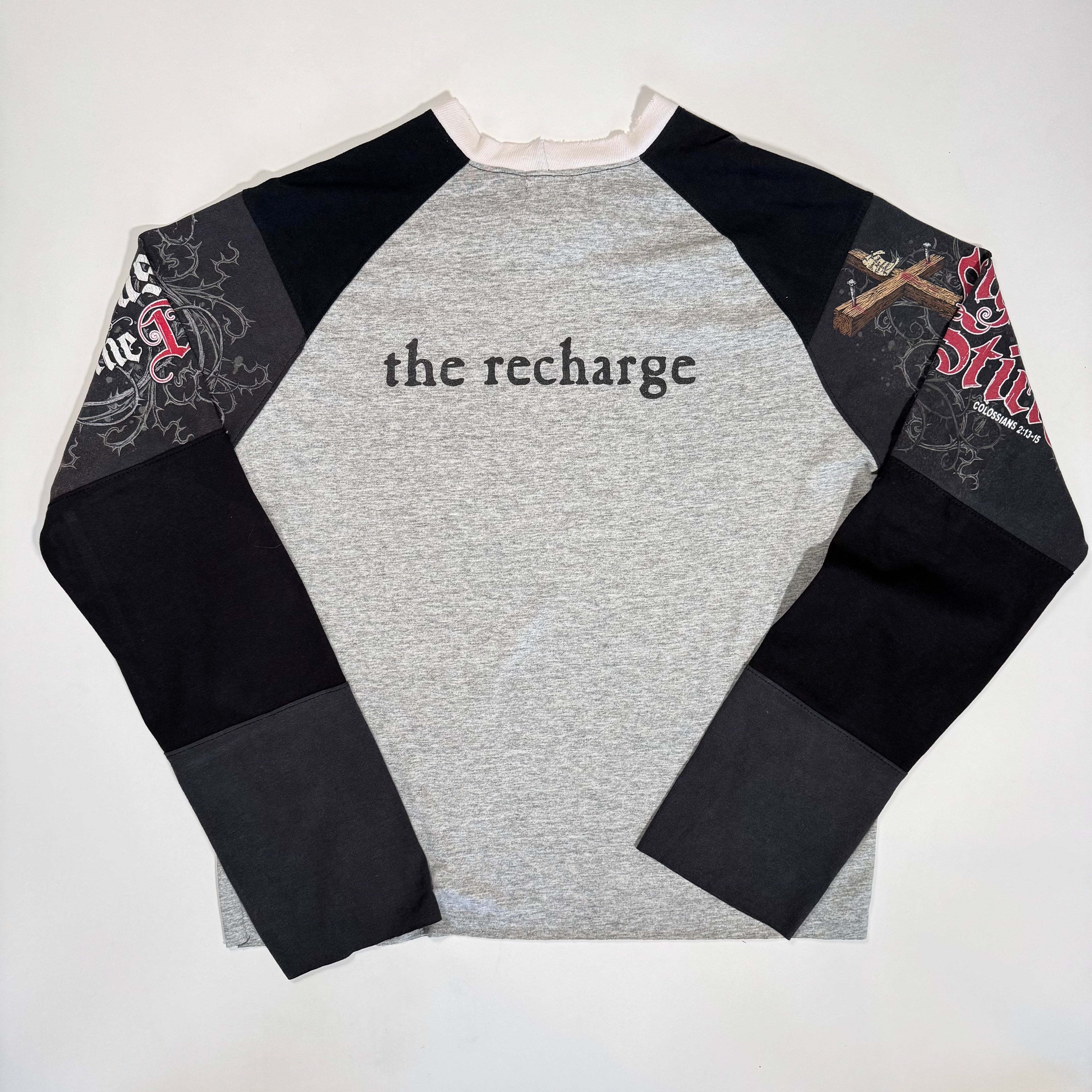 Deconstructed Raglan T Shirt (Large)