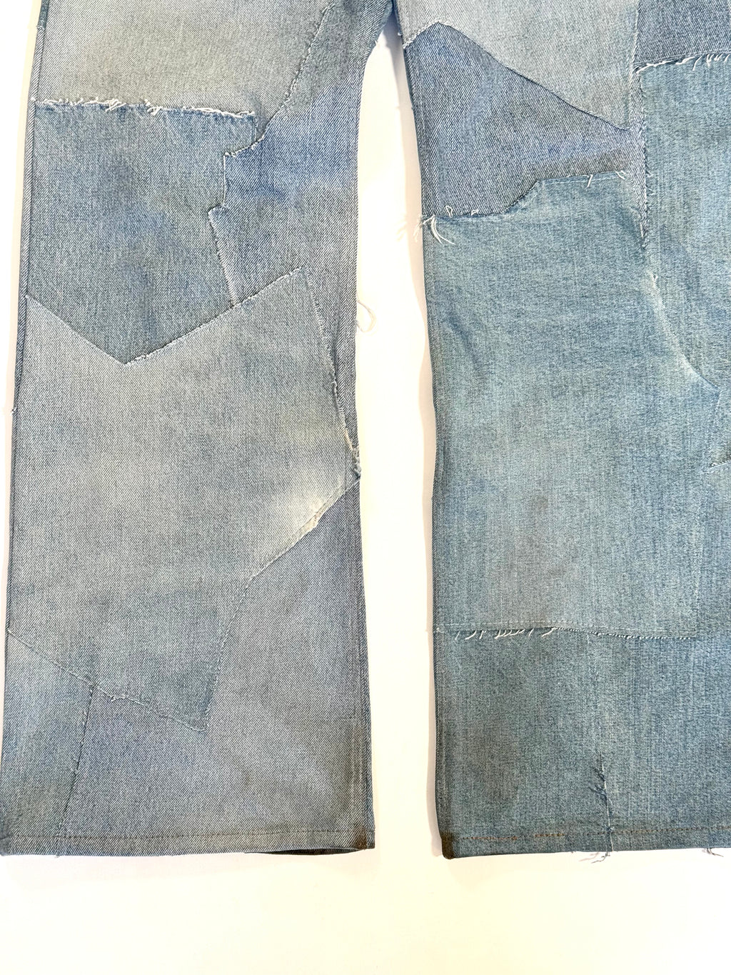 Denim Scrapwork Jeans (Size 34)