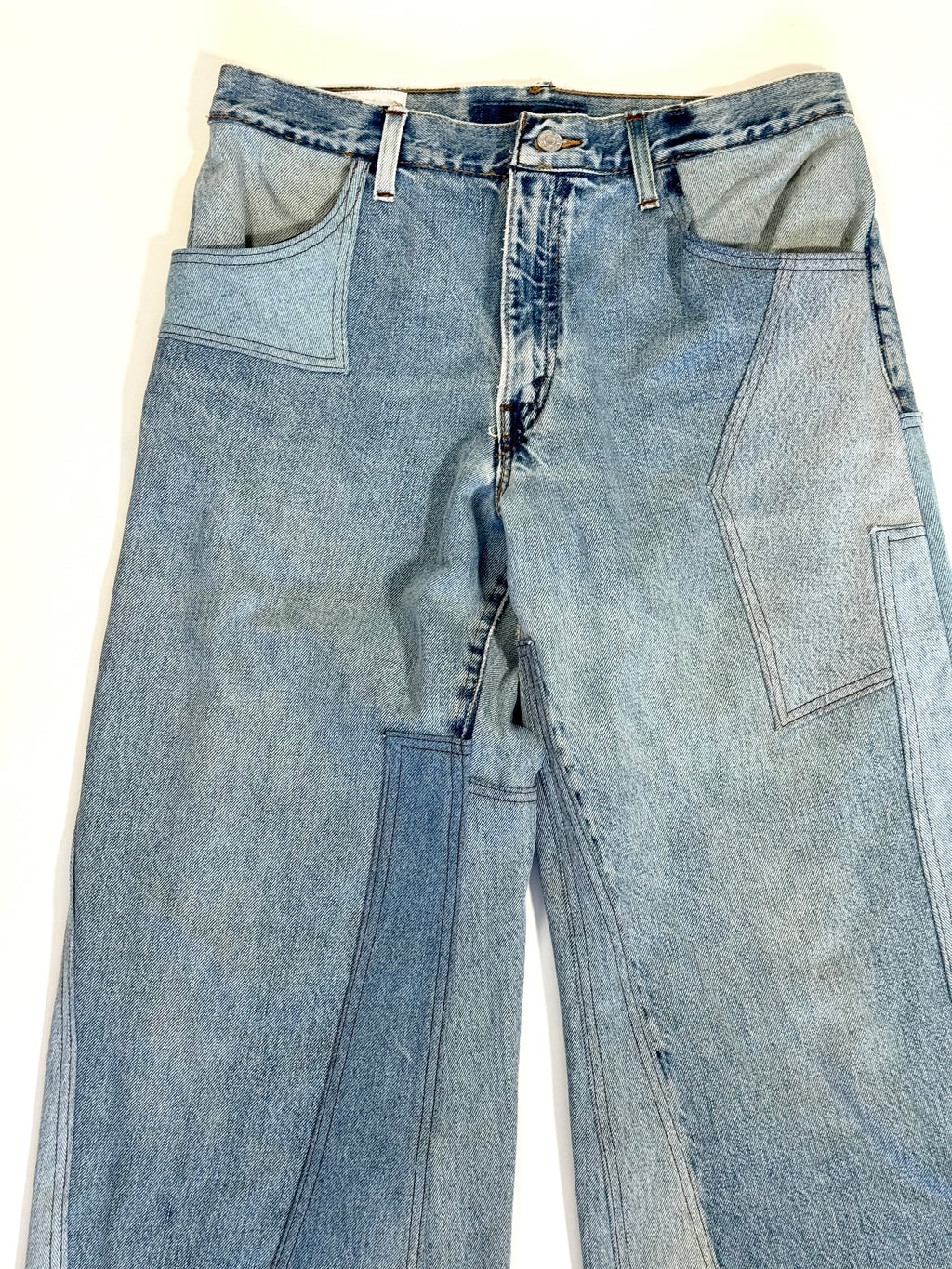 Denim Scrapwork Jeans (Size 31)