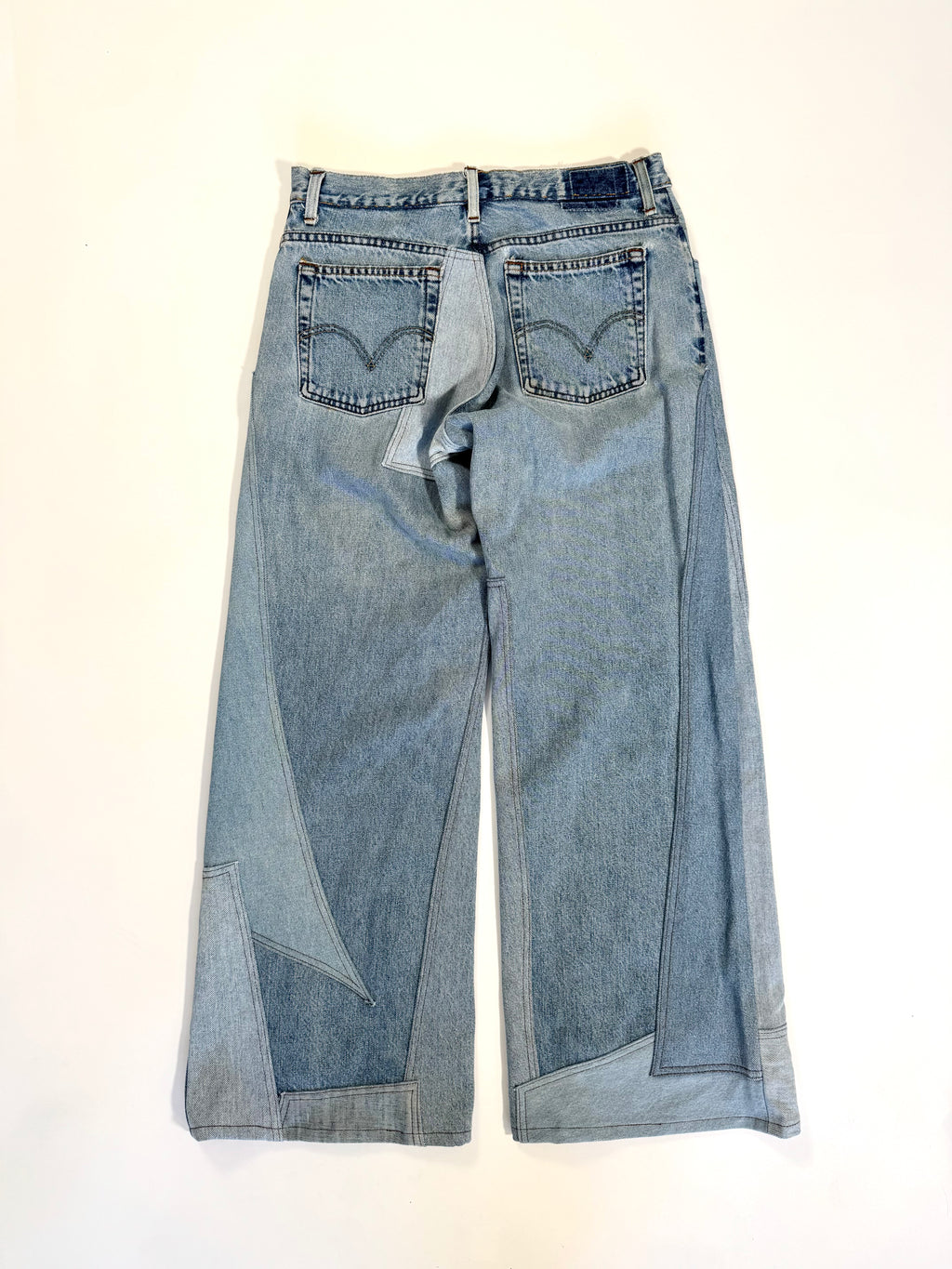 Denim Scrapwork Jeans (Size 31)