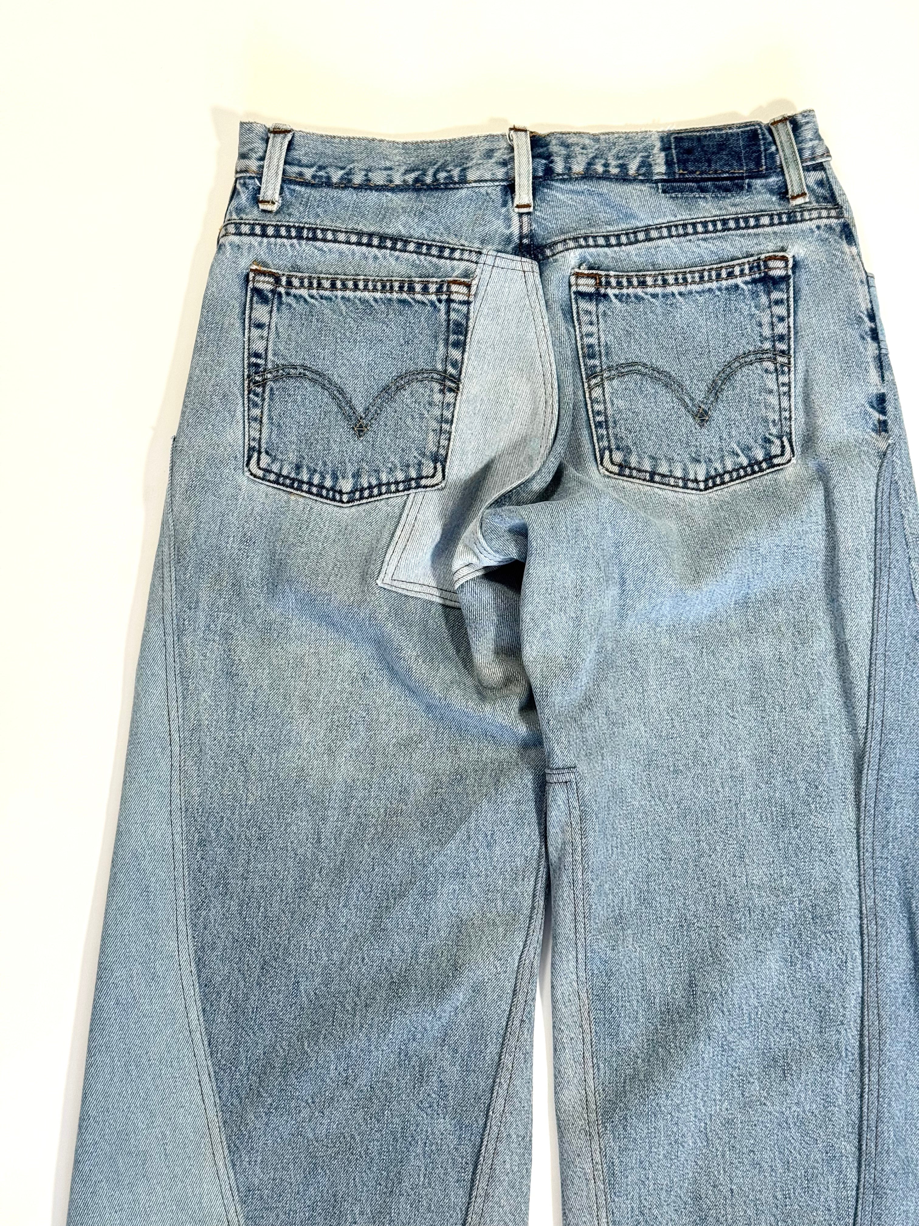 Denim Scrapwork Jeans (Size 31)