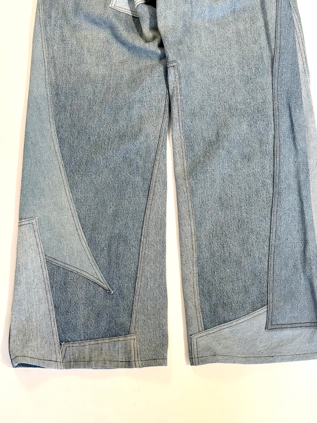 Denim Scrapwork Jeans (Size 31)