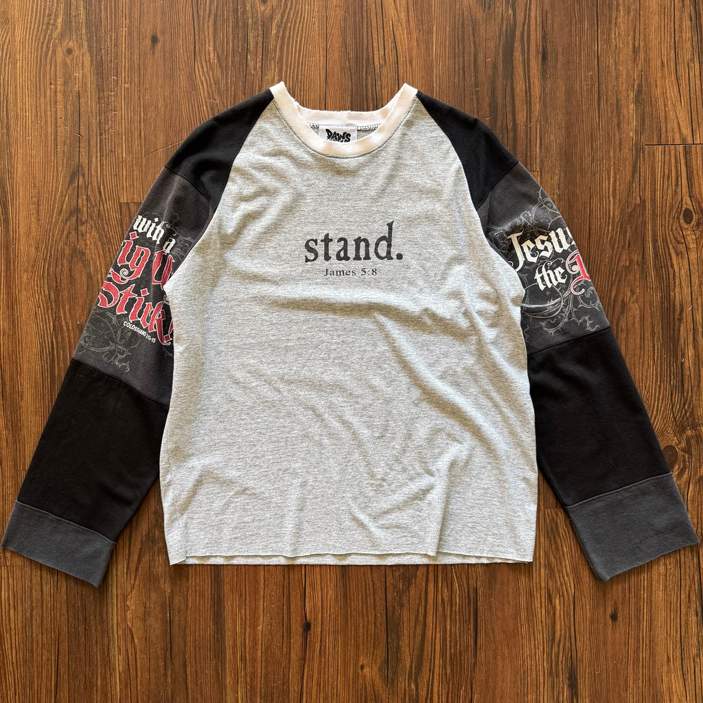 Jesus Deconstructed Raglan (Large)