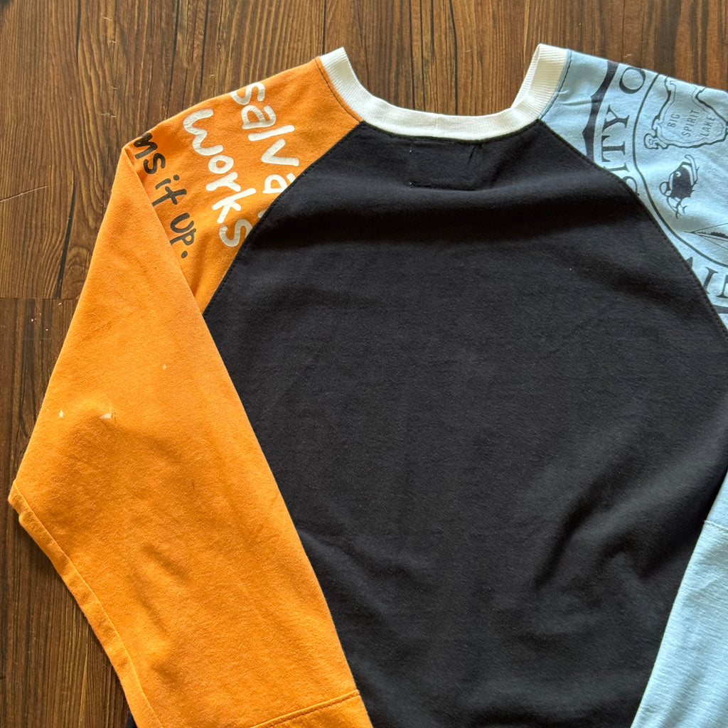 Deconstructed Raglan T Shirt (Medium)