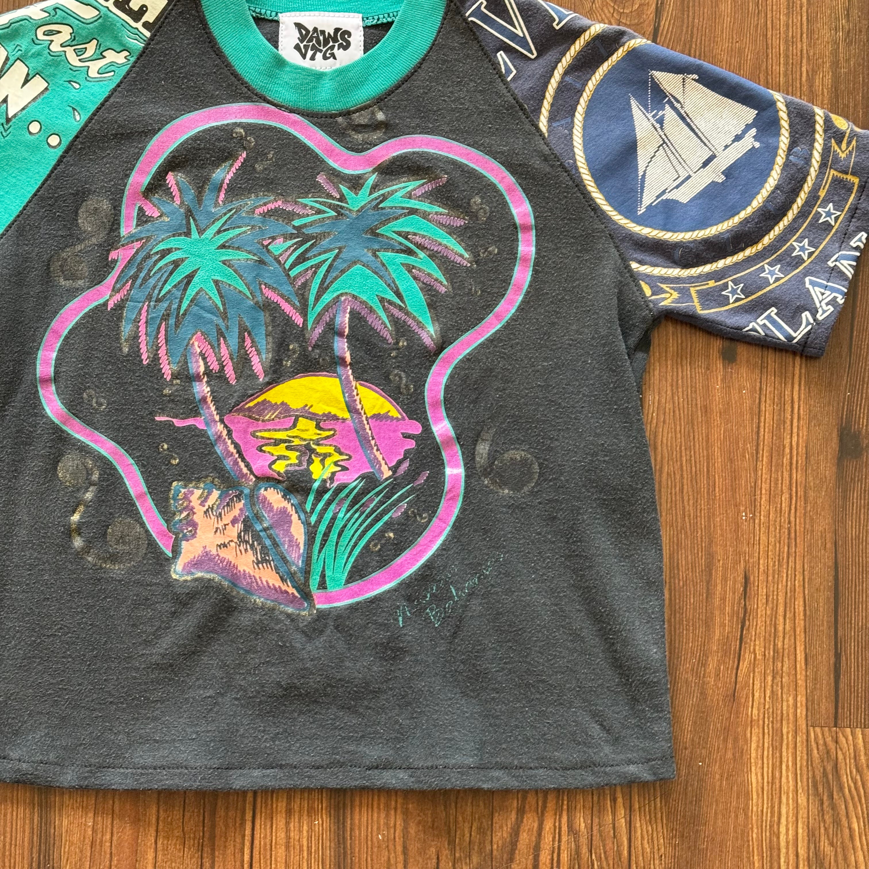Vacation Deconstructed Raglan (Small)