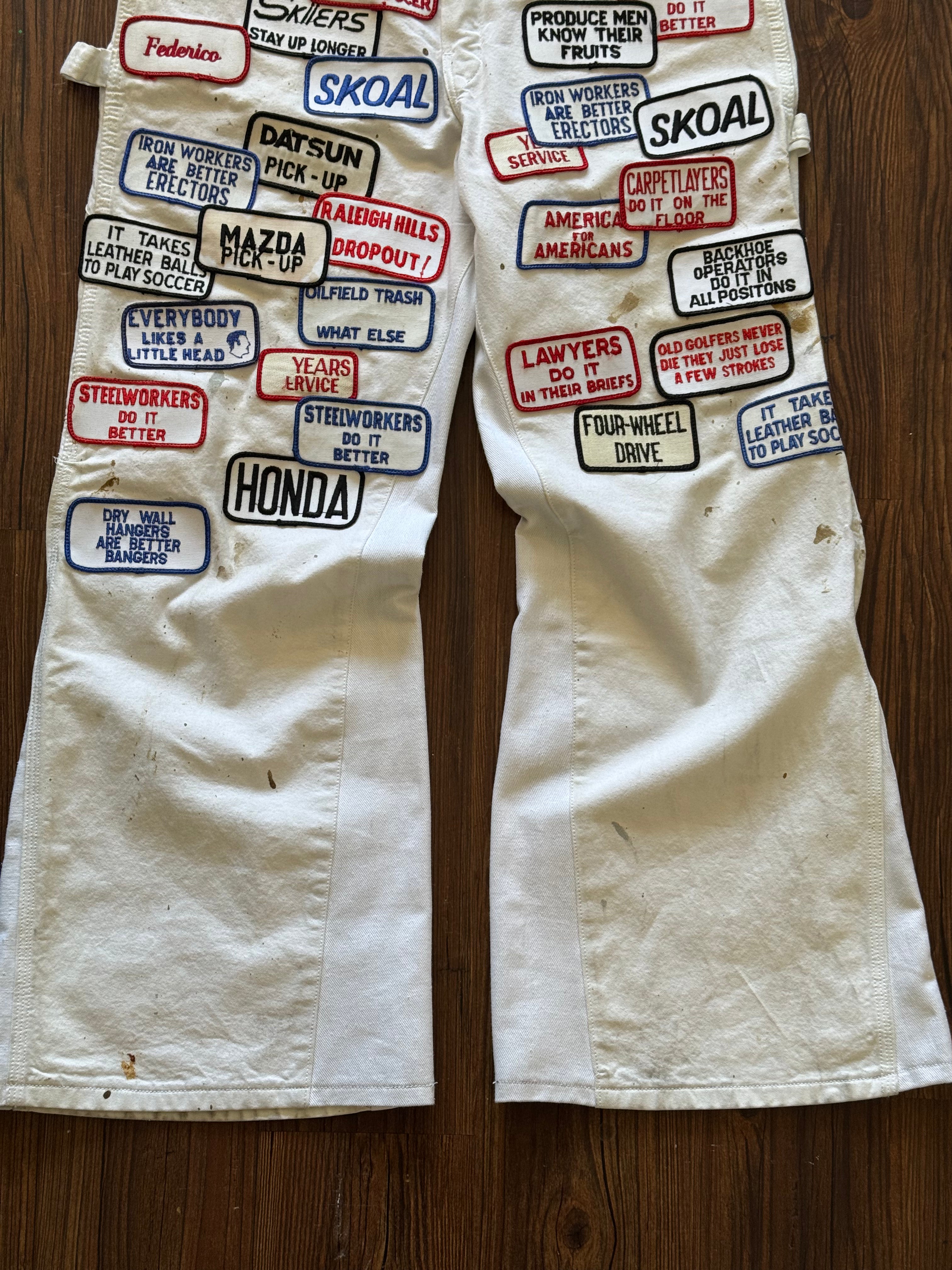 The After Work Patches Jeans (Size 33)