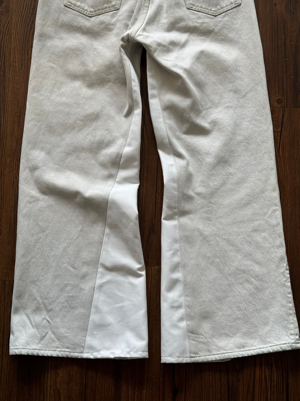 White Patches Jeans (Size 36)
