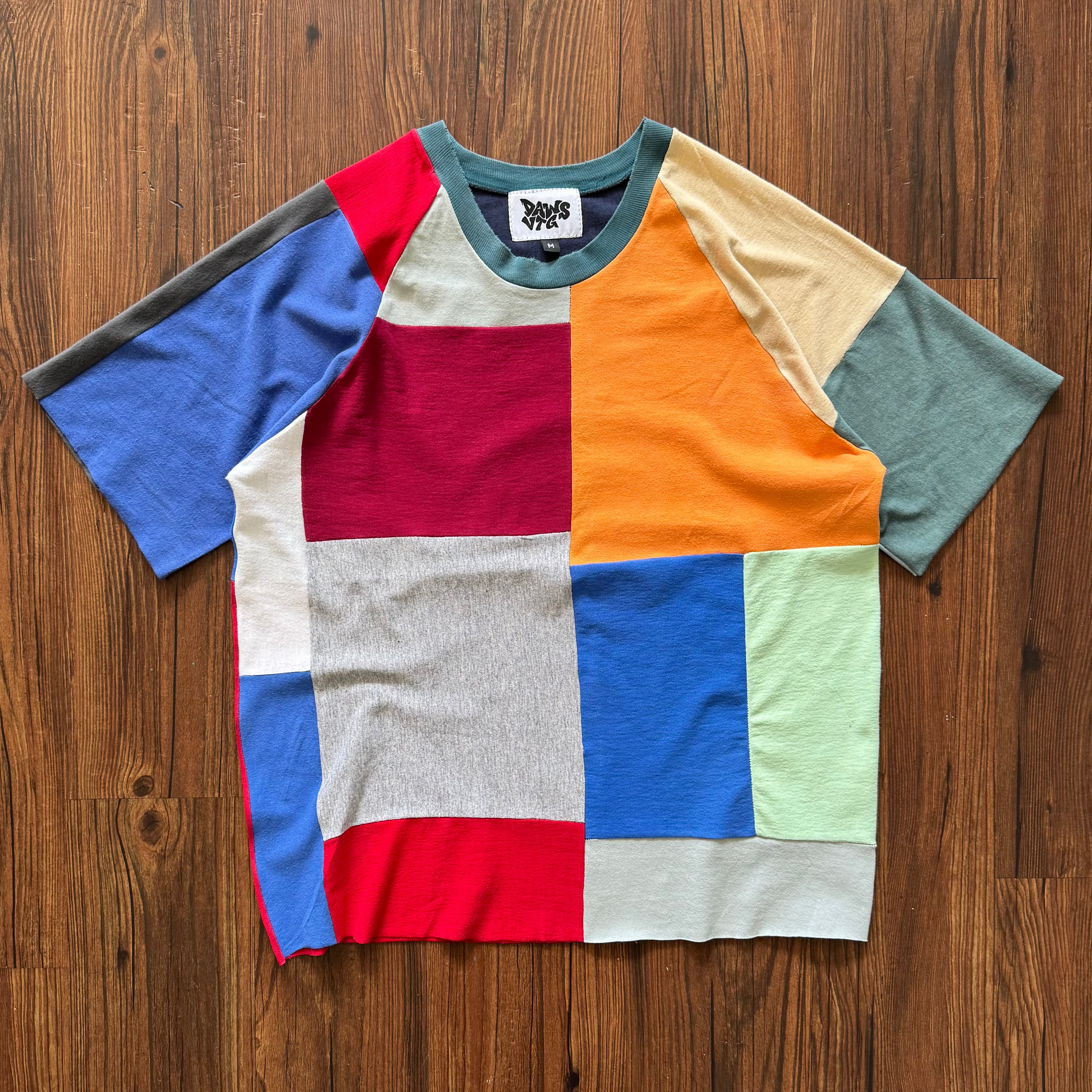 Patchwork Raglan T-Shirt (Medium)