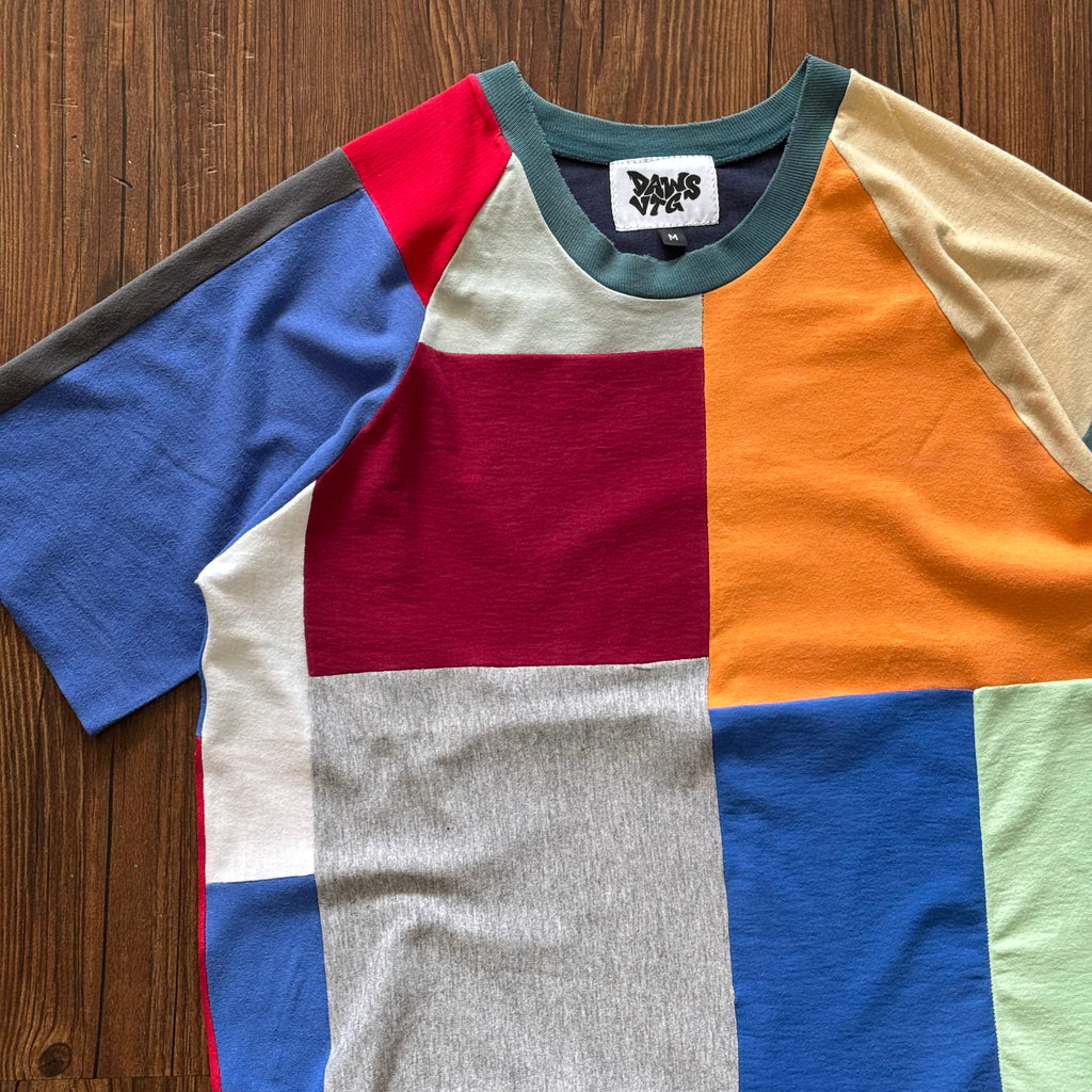 Patchwork Raglan T-Shirt (Medium)