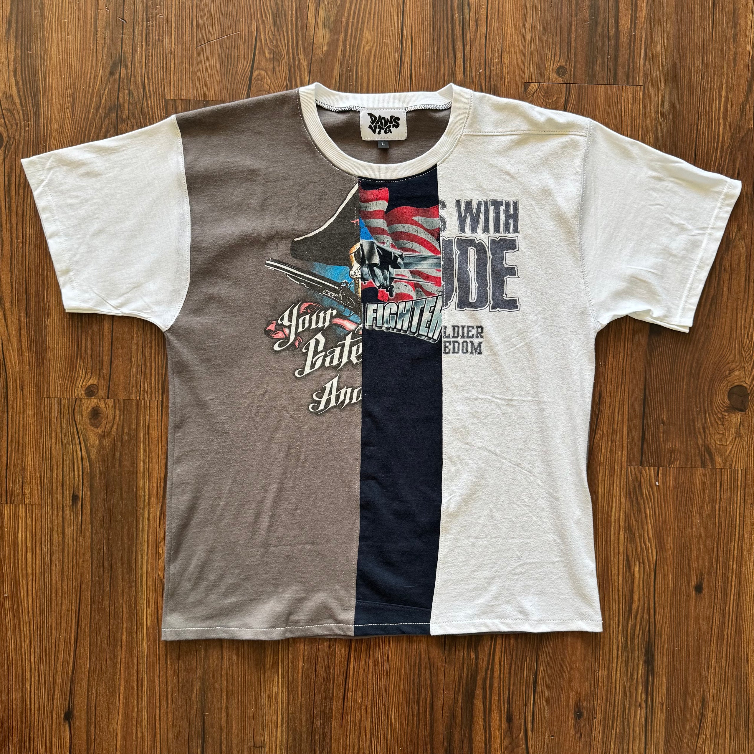Deconstructed Split Shirt (Large)