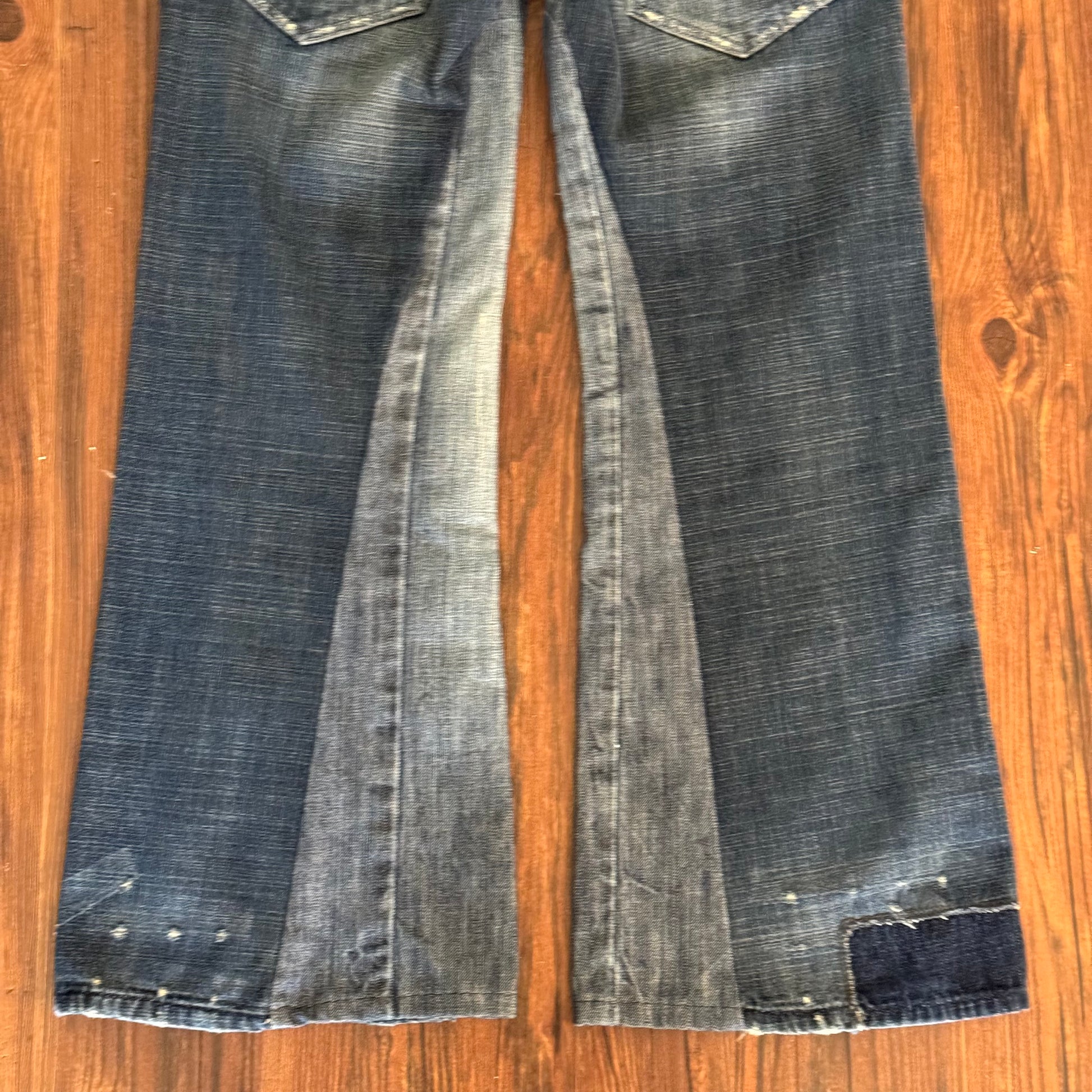 Vintage G-Star Dark Wash Patchwork Jeans