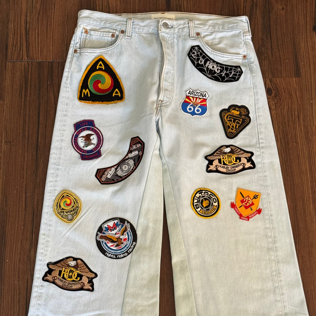 Vintage Levi's Patch Baggy Jeans
