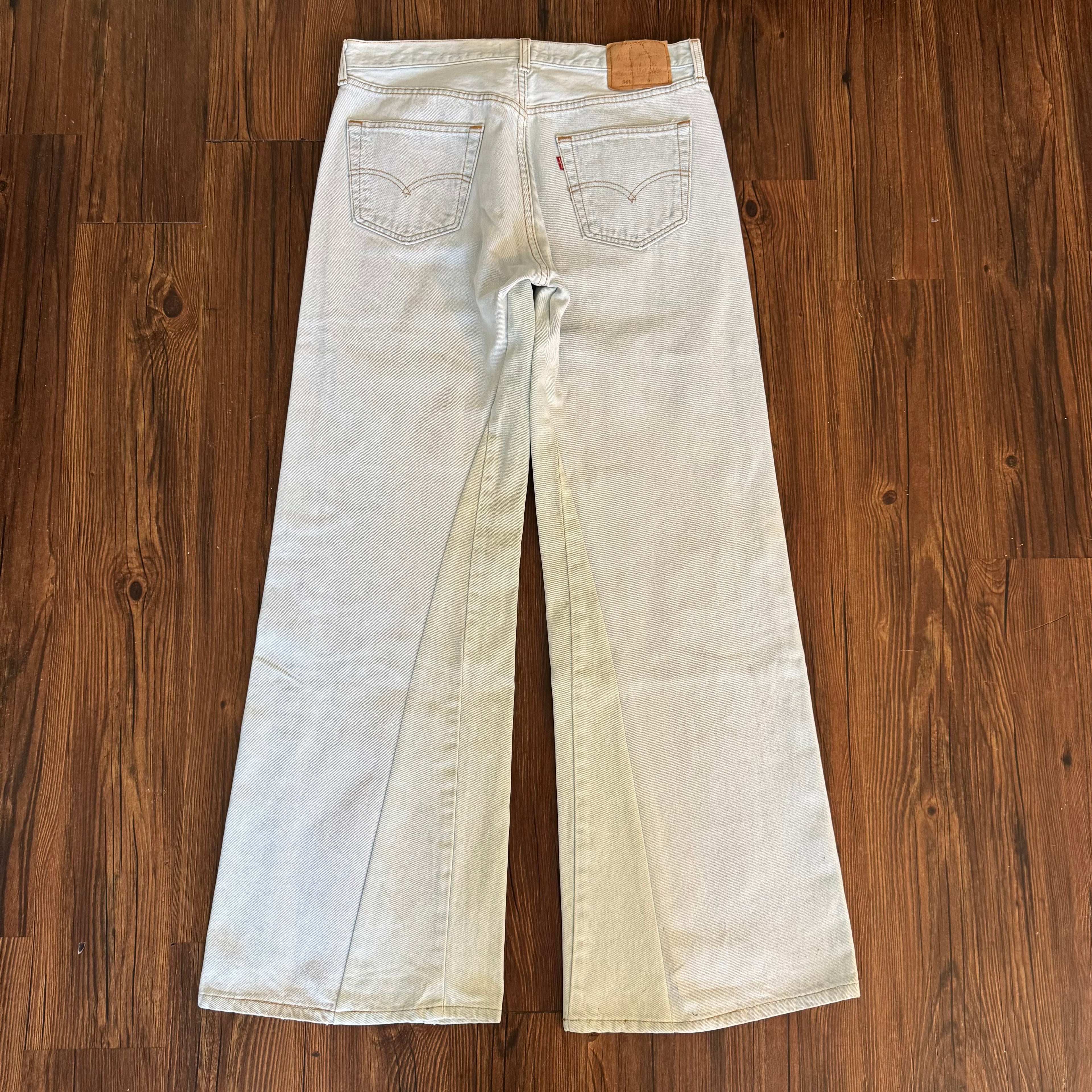 Motorcycle Patch Baggy Jeans