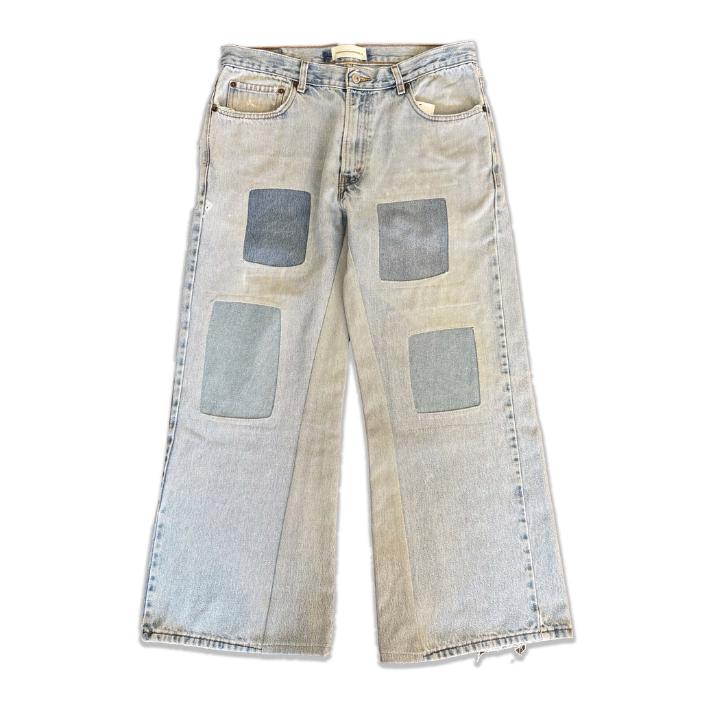 Vintage Levi's Repaired Patchwork Jeans